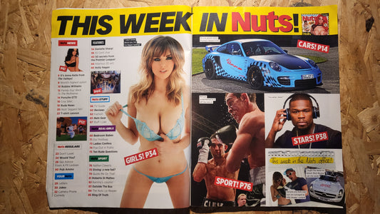 Nuts 9-15 November 2012 (1016) Holly Hagan POSTER Anna Kelle Danielle Sharp