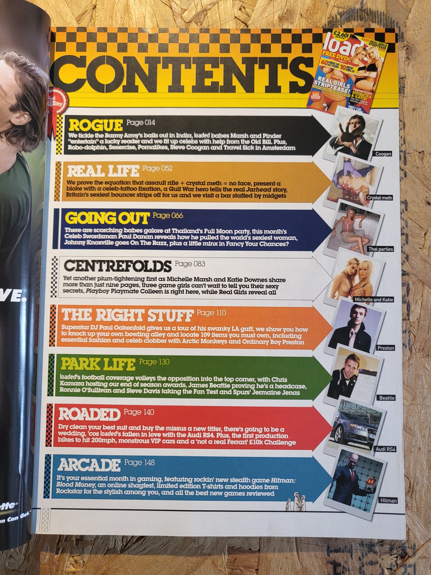 Loaded Magazine June 2006 (1017) Michelle Marsh Katie Downes