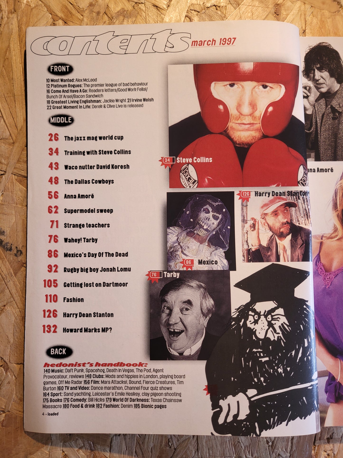 Loaded Magazine March 1997 (1017) Cindy Crawford POSTER Anna Amore