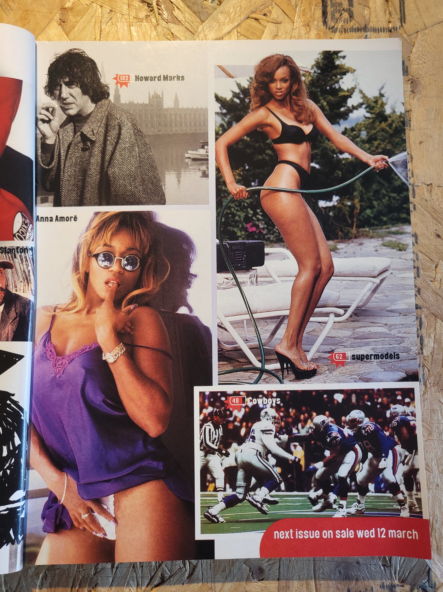 Loaded Magazine March 1997 (1017) Cindy Crawford POSTER Anna Amore