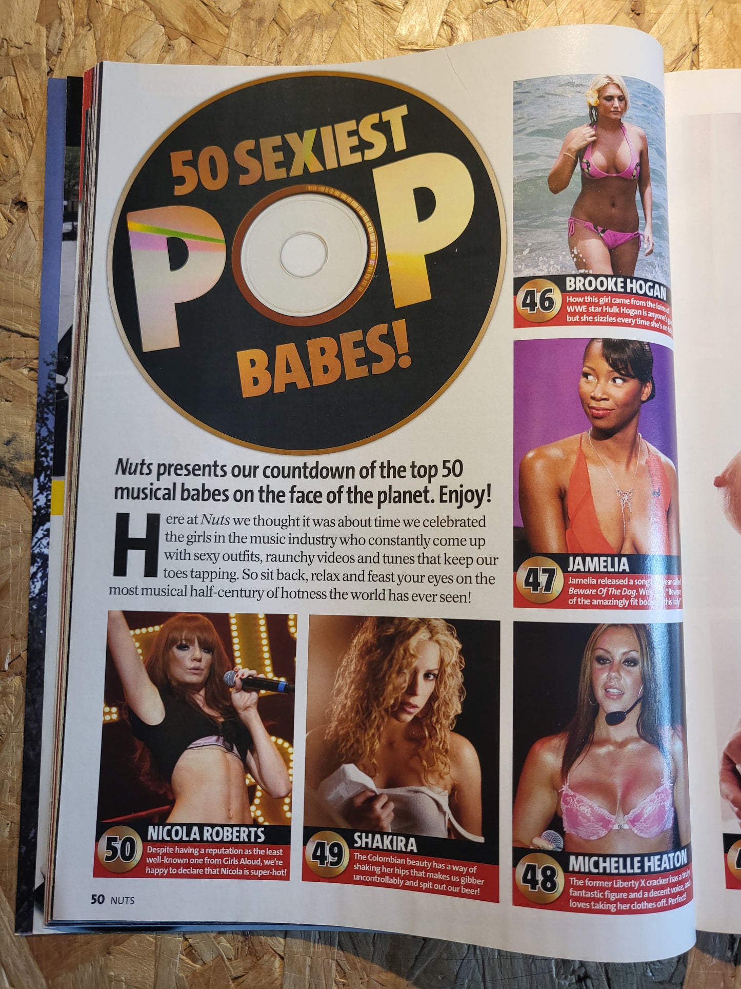 Nuts 2-8 November 2007 (1020) Jennifer Ellison Dannii Minogue Amerie