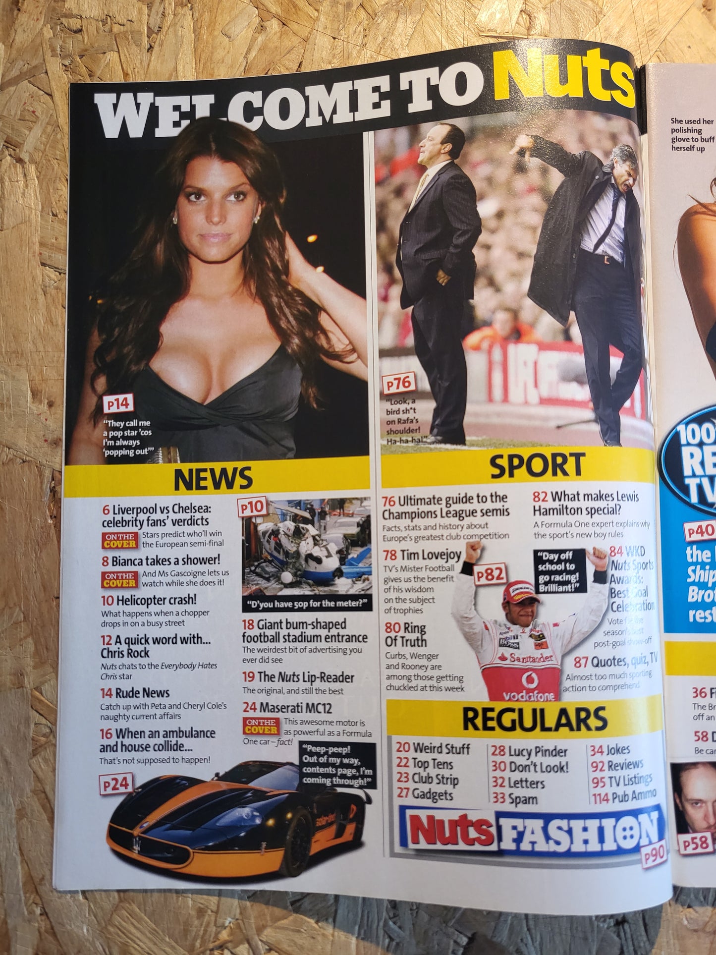 Nuts 27 April 3 May 2007 (1020) Bianca Gascoigne Gemma Atkinson