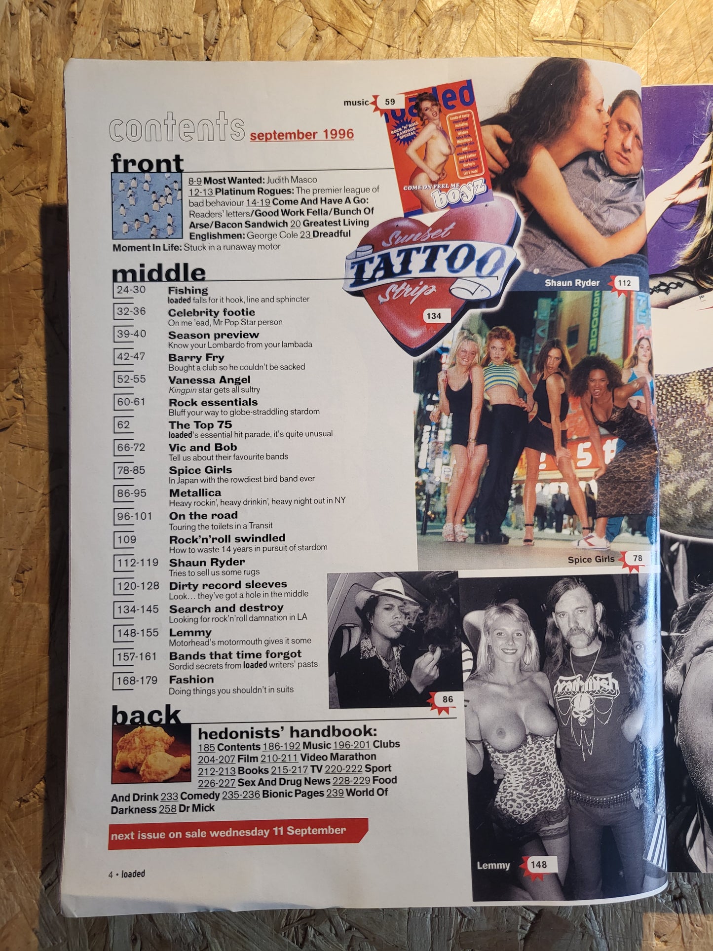 LOADED Magazine September 1996 (1023) Oasis Rachel Garley Vanessa Angel