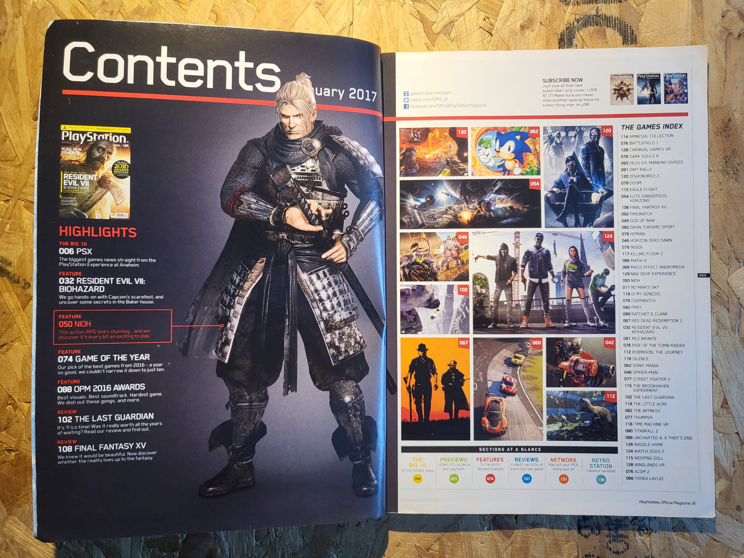 Playstation Magazine January 2017 #131 (1024) Resident Evil Last Guard