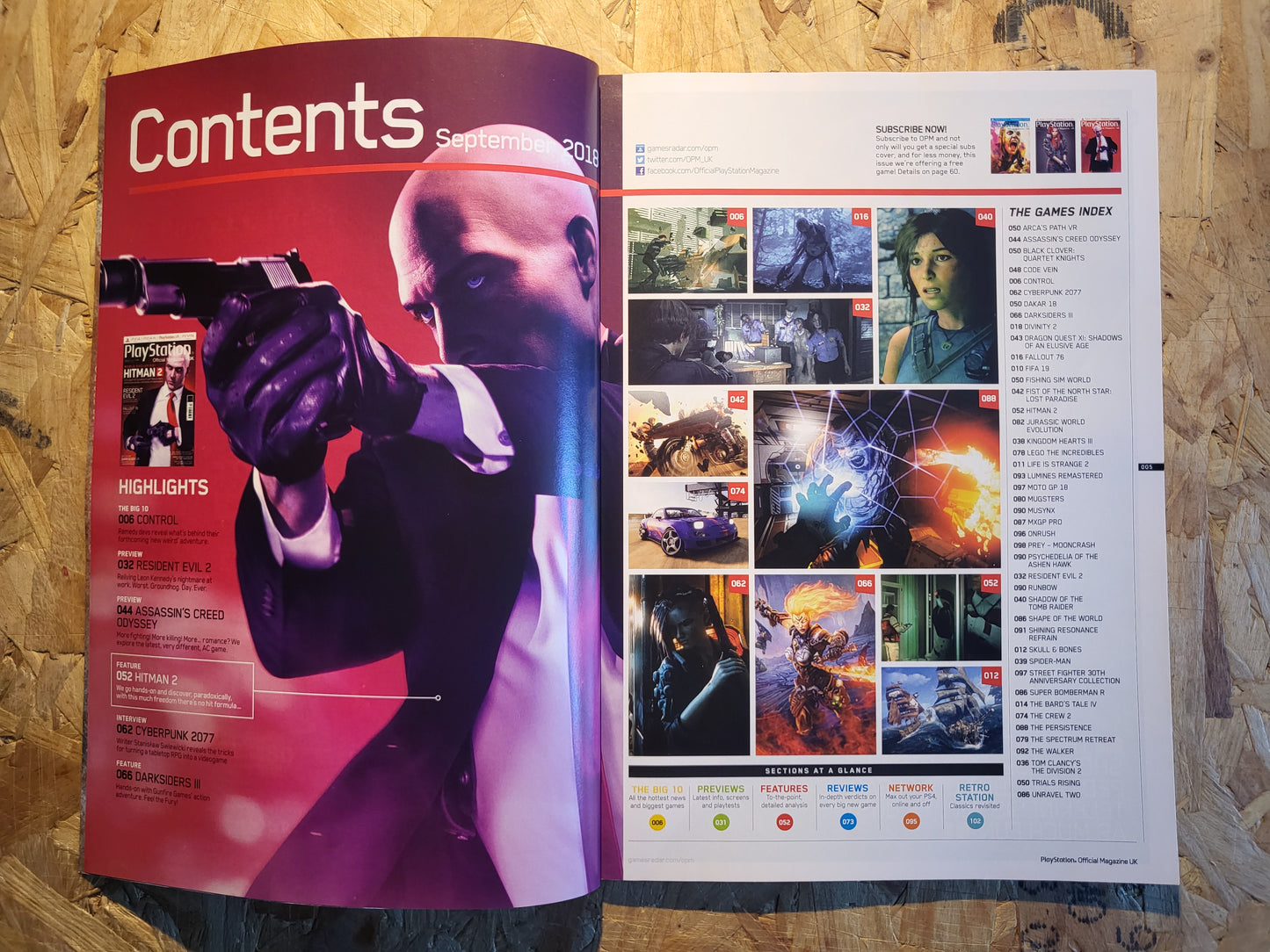 Playstation Magazine September 2018 #152 (1024) Hitman 2 Warfare Fallout 76