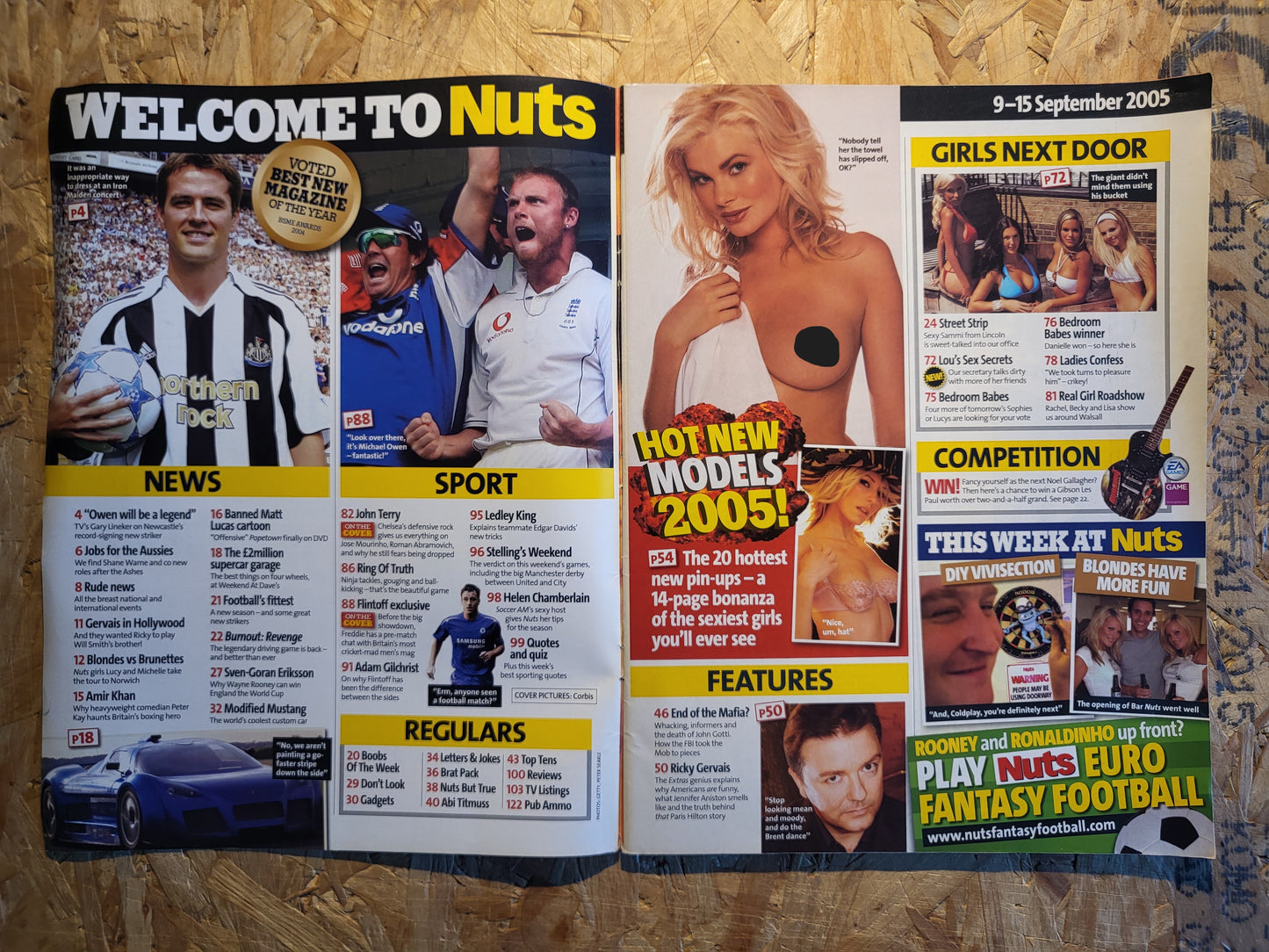 Nuts 9-15 September 2005 (1025) Charlotte Marshall Charlotte Mears Natalie Oxley