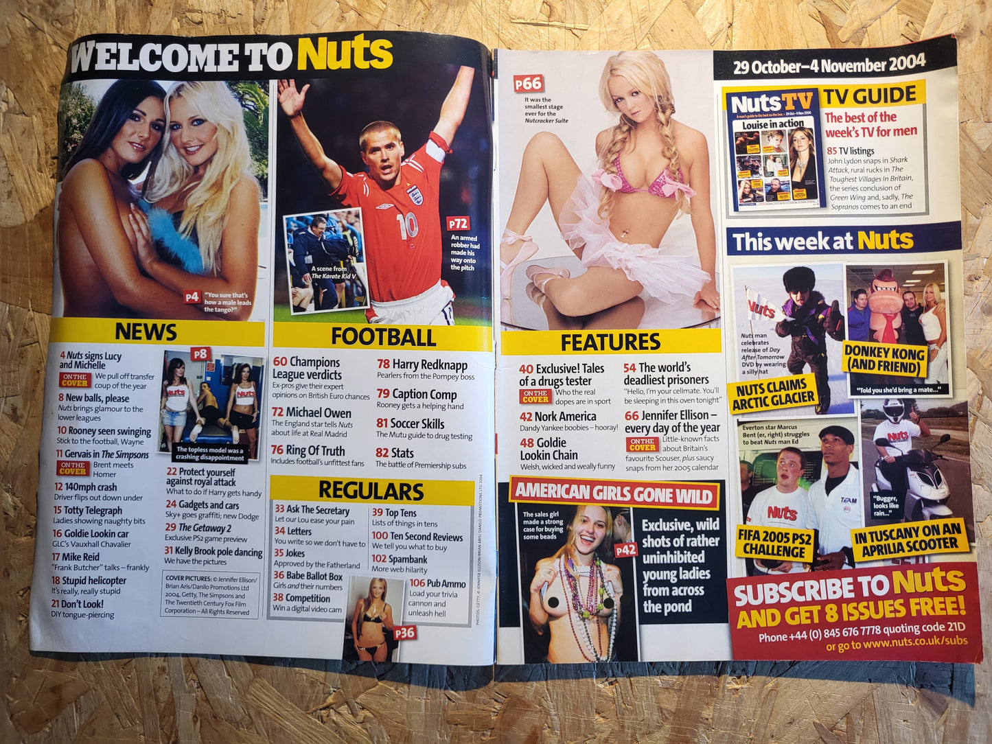 Nuts 29 October 4 November 2004 (1025) Jennifer Ellison Lucy Pinder