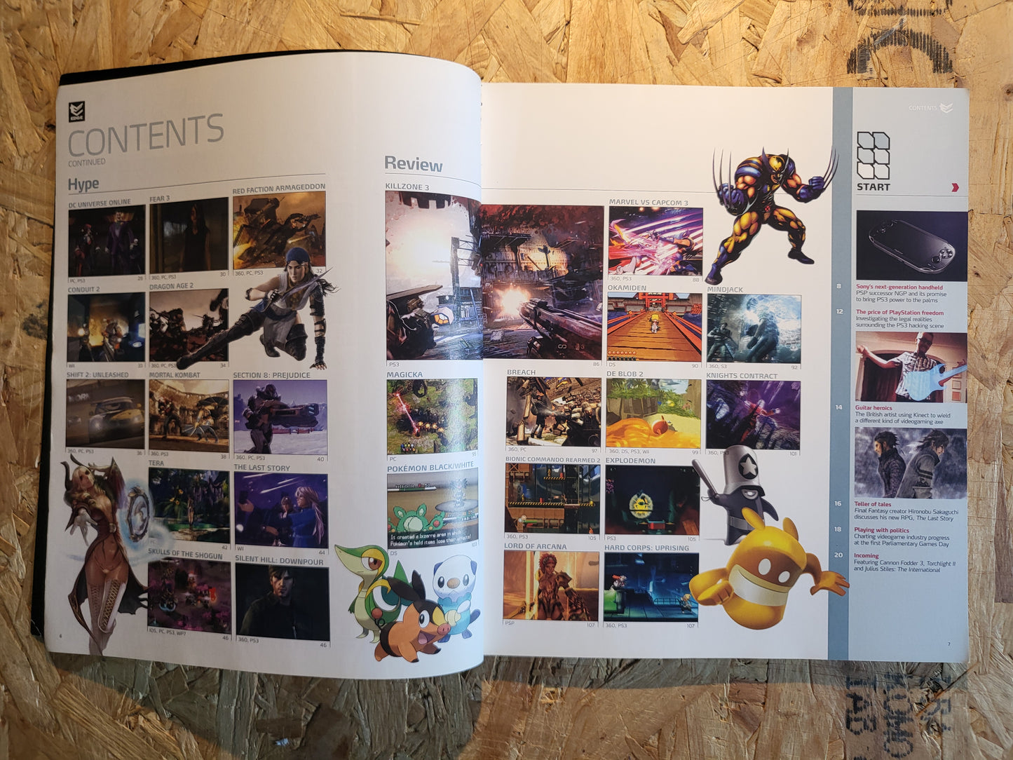 Edge Magazine March 2011 (1028) Killzone Marvel Vs Capcon Mindjack