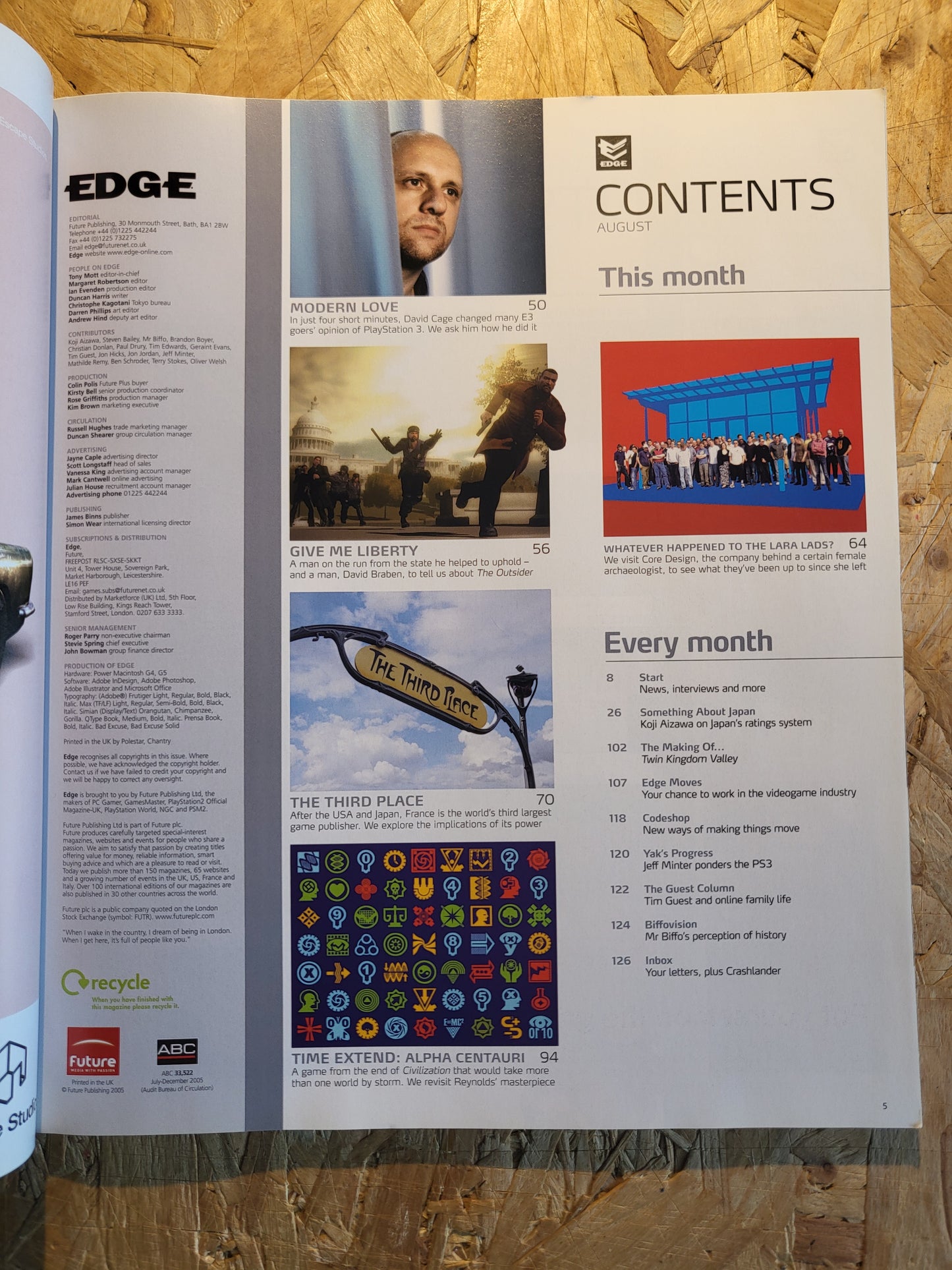 Edge Magazine August 2006 (1028) The Outsider Half-Life 2 Titan Quest