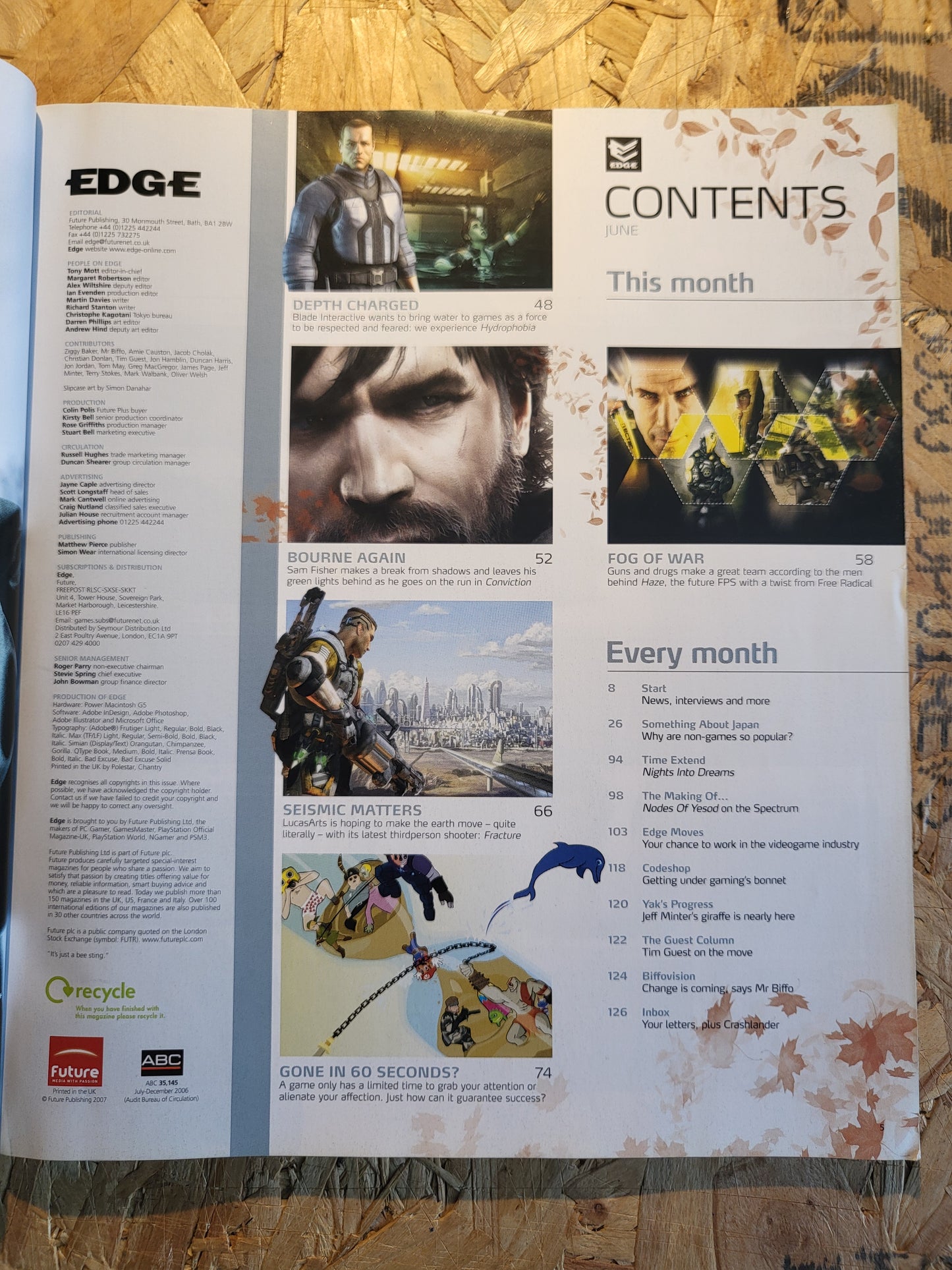 Edge Magazine June 2007 (1028) Fog of War Fracture Hydrophobia