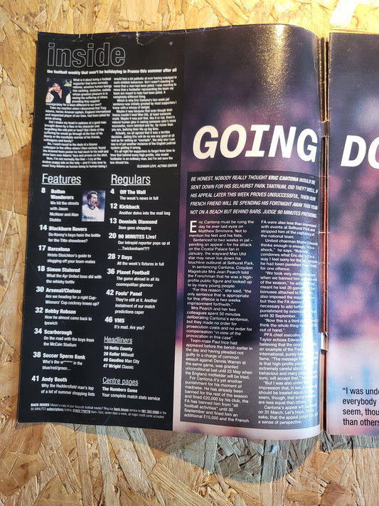 90 Minute Magazine 1 April 1995 #250 (1030)(RARE) Bobby Robson Alan Shearer Andy Booth