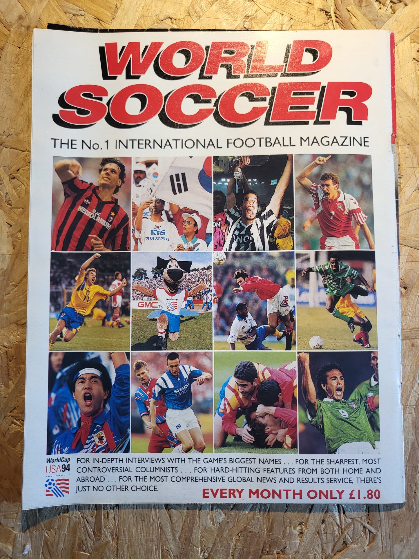 90 Minute Magazine 1 April 1995 #250 (1030)(RARE) Bobby Robson Alan Shearer Andy Booth