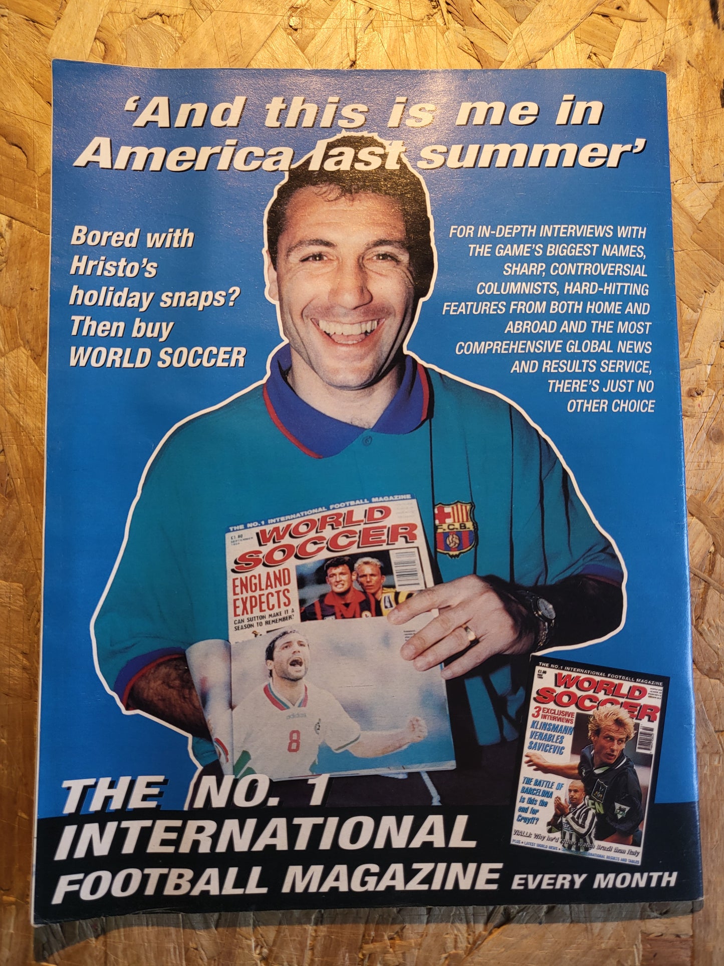 90 Minute Magazine 3 June 1995 #259 (1030)(RARE) Matt Le Tissier Barry Fry