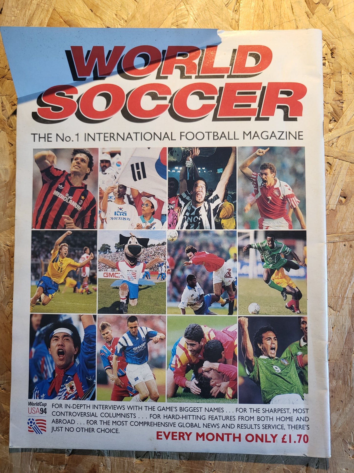 90 Minute Magazine 16 April 1994 #201 (1030)(RARE) Shaun Teale Graham Taylor Gerry Creaney