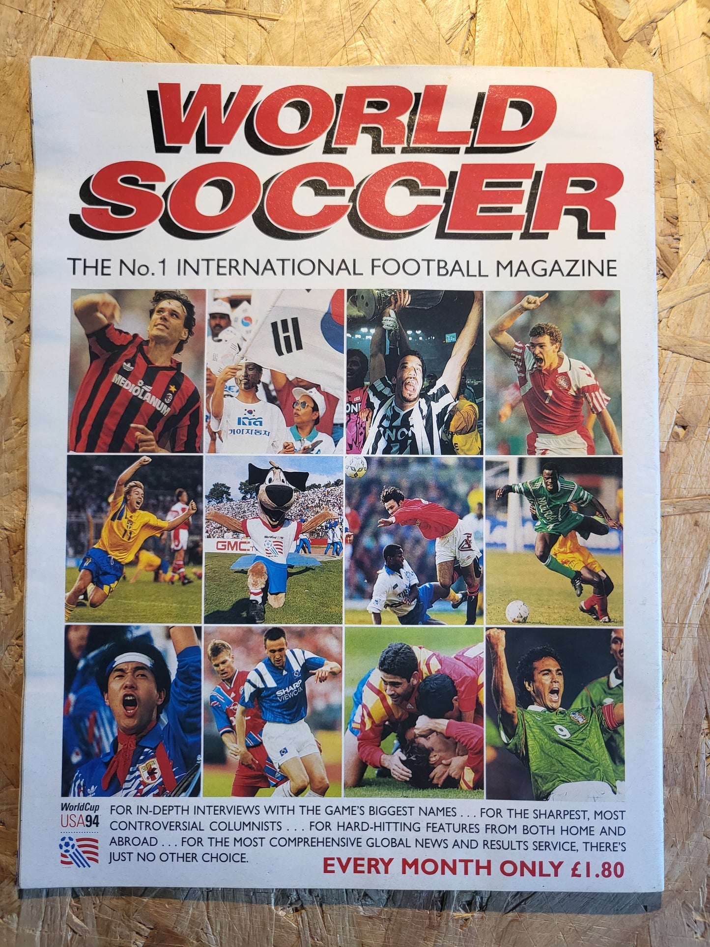 90 Minute Magazine 18 March 1995 #248 (1030)(RARE) Eric Cantona Dalian Atkinson Michael Thomas