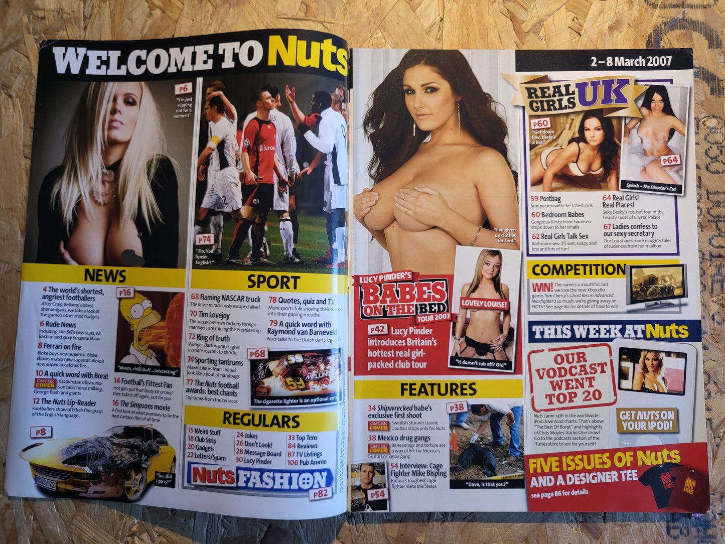 NUTS 2-8 March 2007 (1030) Lucy Pinder Lianne Suzanne Shaw