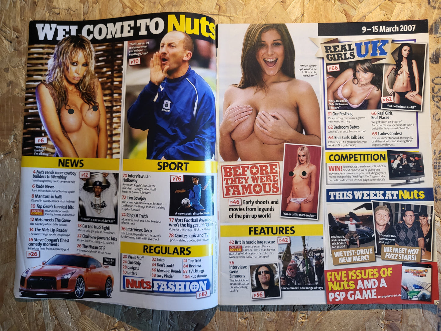 NUTS 9-15 March 2007 (1030) Jordan Sophie Howard Lucy Pinder Michelle Marsh
