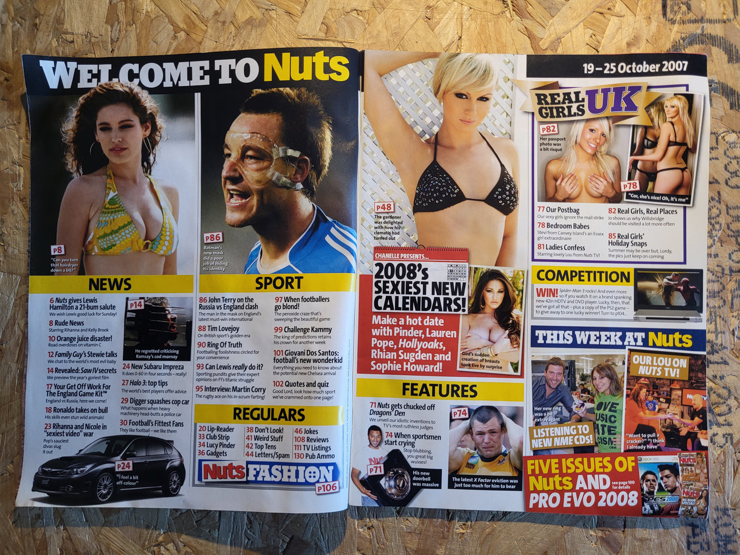 NUTS 19-25 October 2007 (1030) Sophie Howarx Chanelle Lucy Pinder