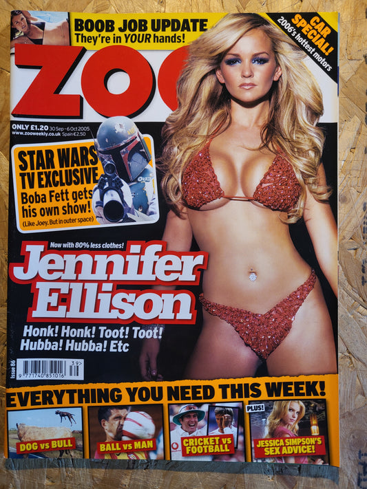 ZOO Magazine 30 September 6 October 2005 (1031) Jennifer Ellison