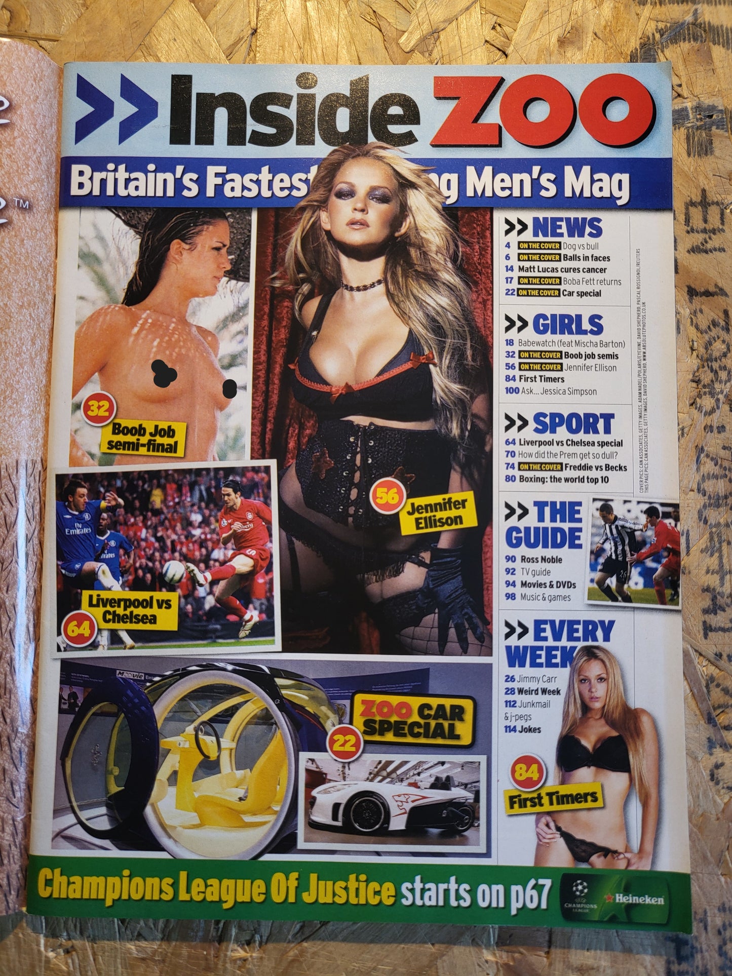 ZOO Magazine 30 September 6 October 2005 (1031) Jennifer Ellison