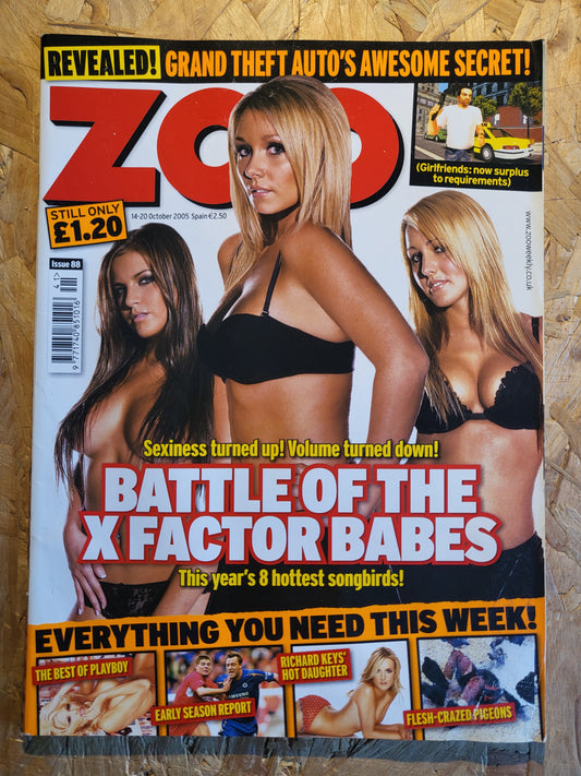 ZOO Magazine 14-20 October 2005 (1031) Jamie-Lee Church Eskimo Blonde