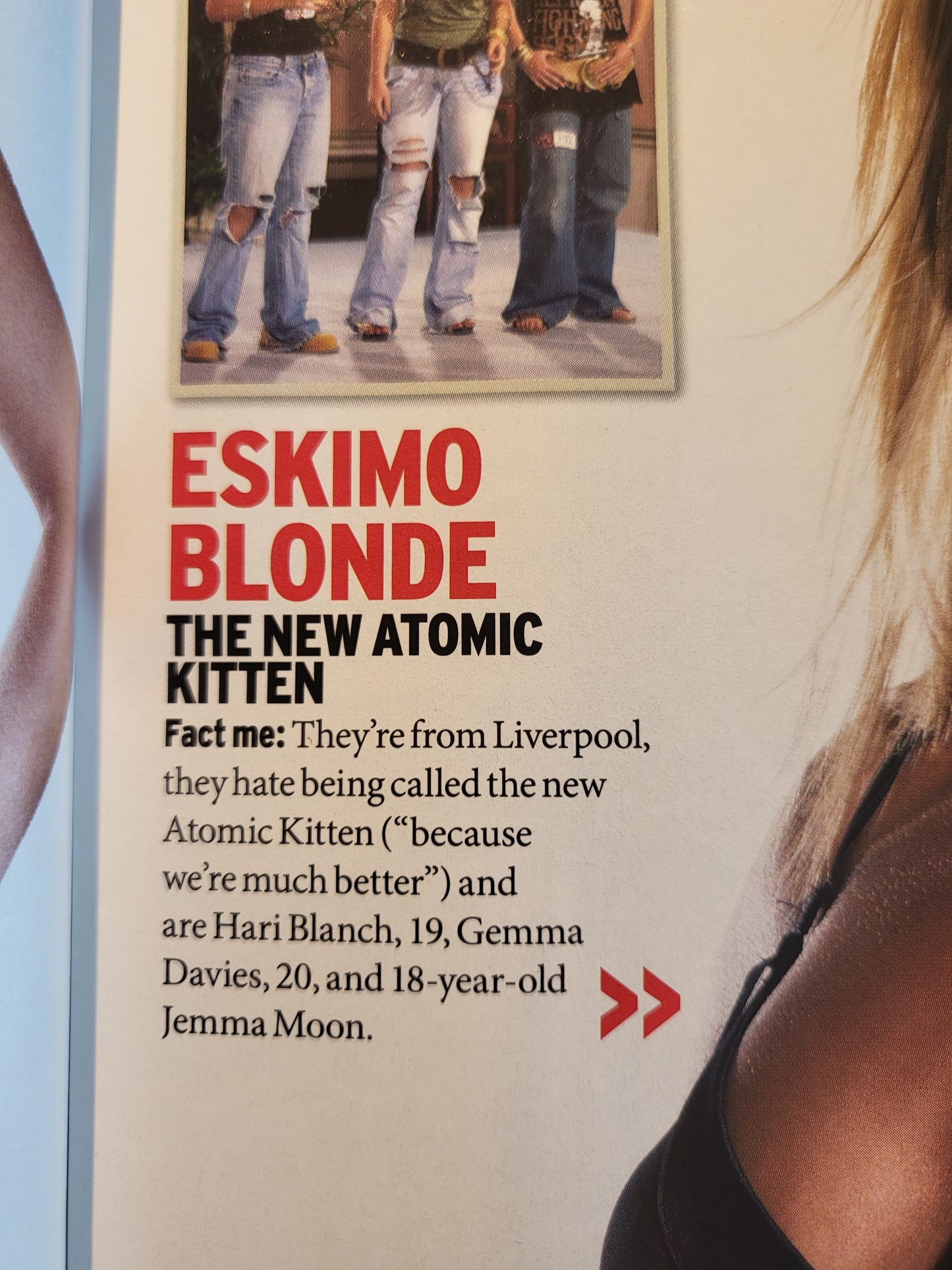 ZOO Magazine 14-20 October 2005 (1031) Jamie-Lee Church Eskimo Blonde