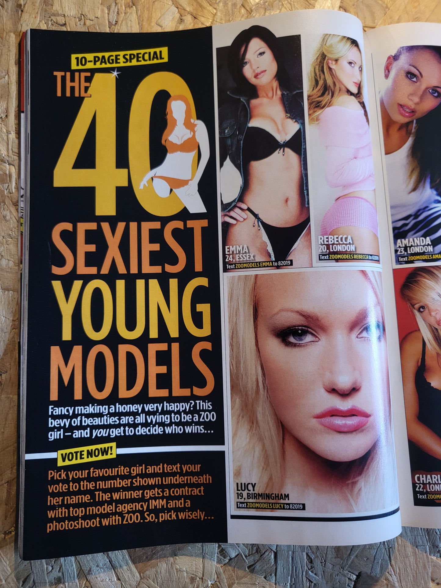 ZOO Magazine 15-21 April 2005 (1031) Kirsty Gallacher
