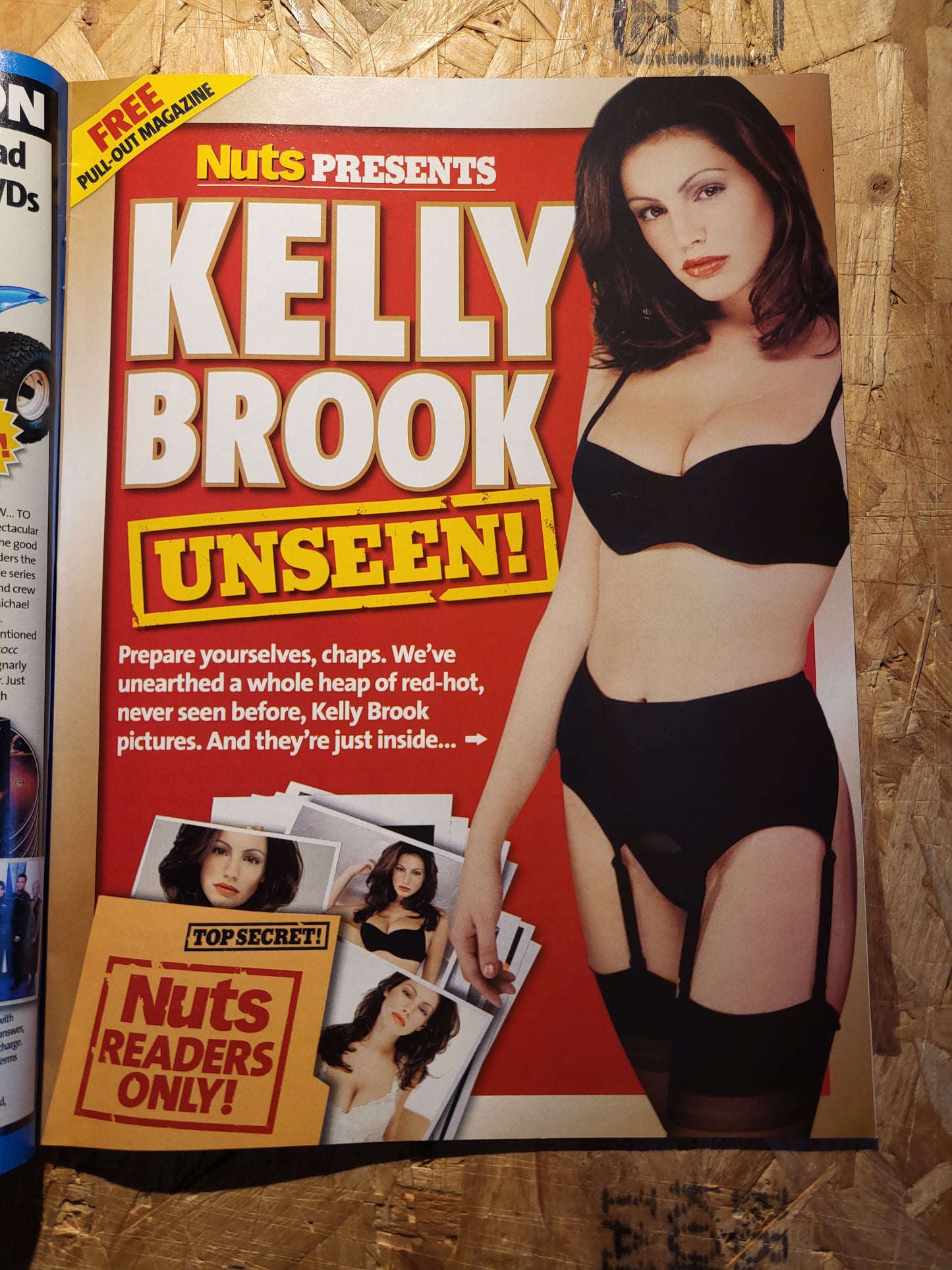 Nuts 14-20 January 2005 (Rare)(1034) Kelly Brook Harry Redknapp Andriy Shevchenko