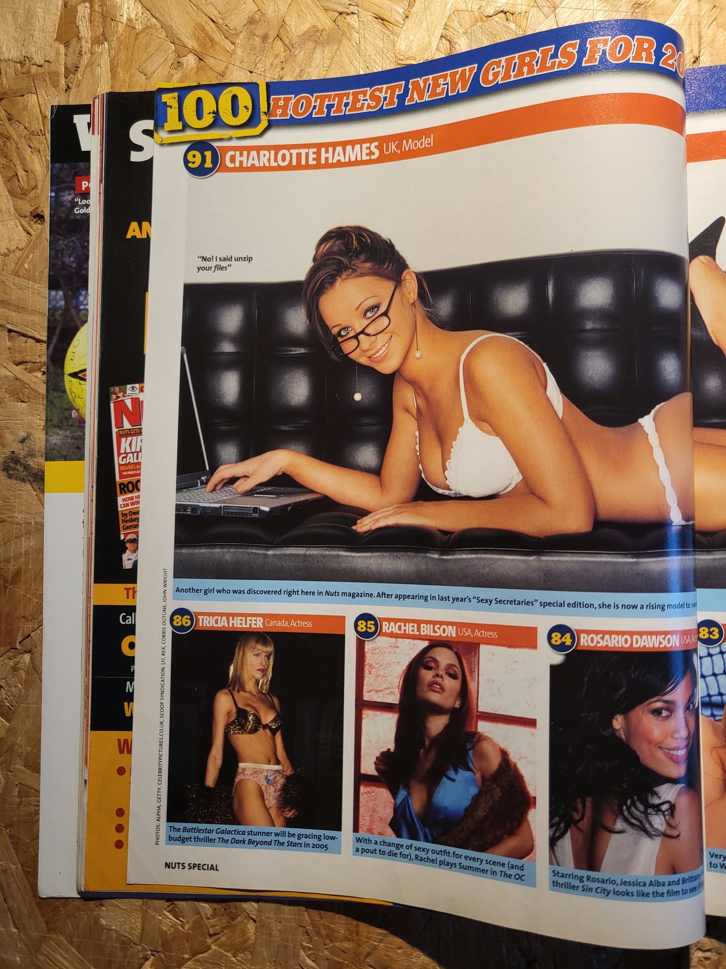 Nuts 21-27 January 2005 (Rare)(1034) Sophie Howard Michelle Marsh Katie Downes
