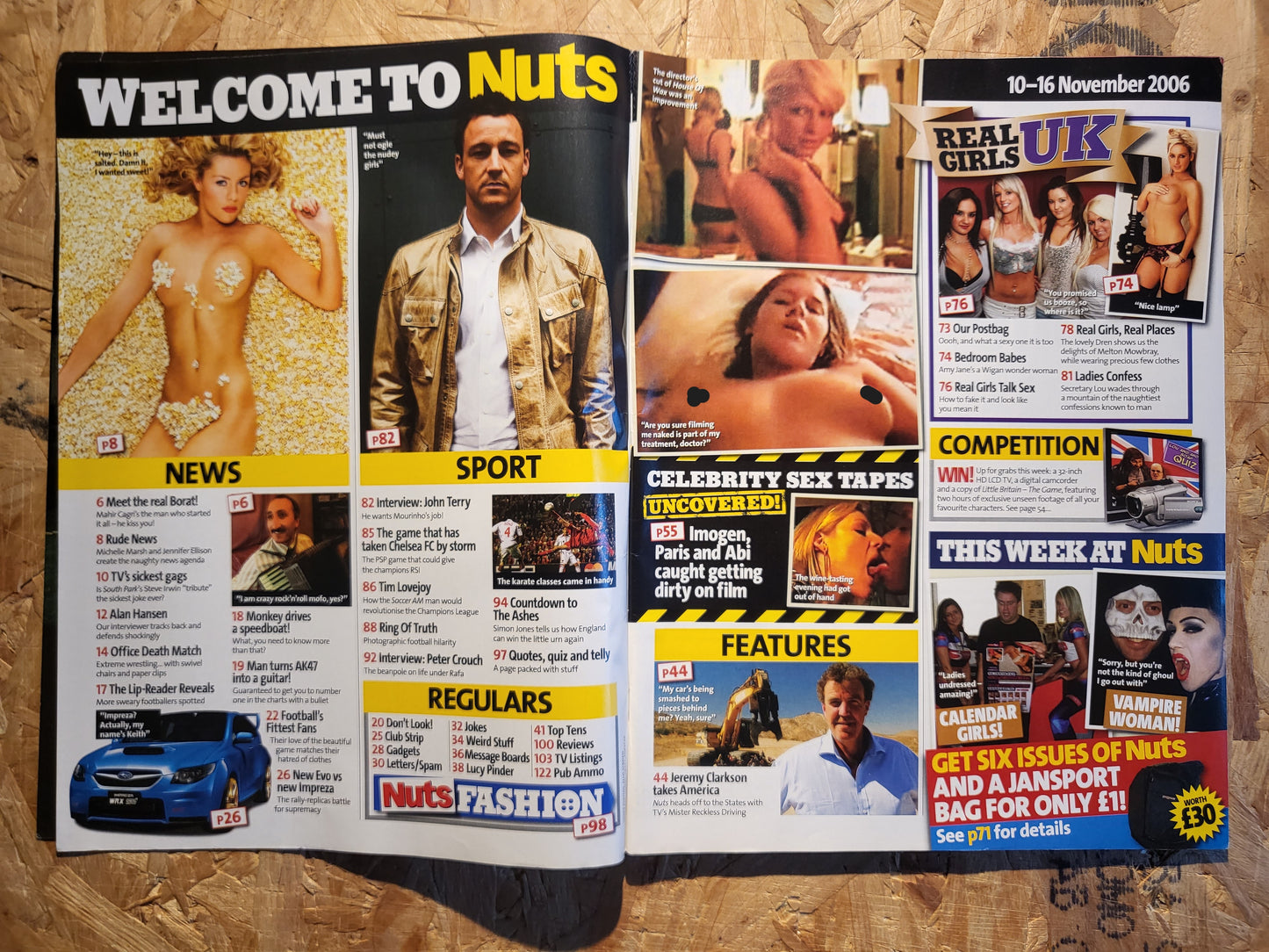 Nuts 10-16 November 2006 (Rare)(1034) Tonya Harding Gina Lee Nolin