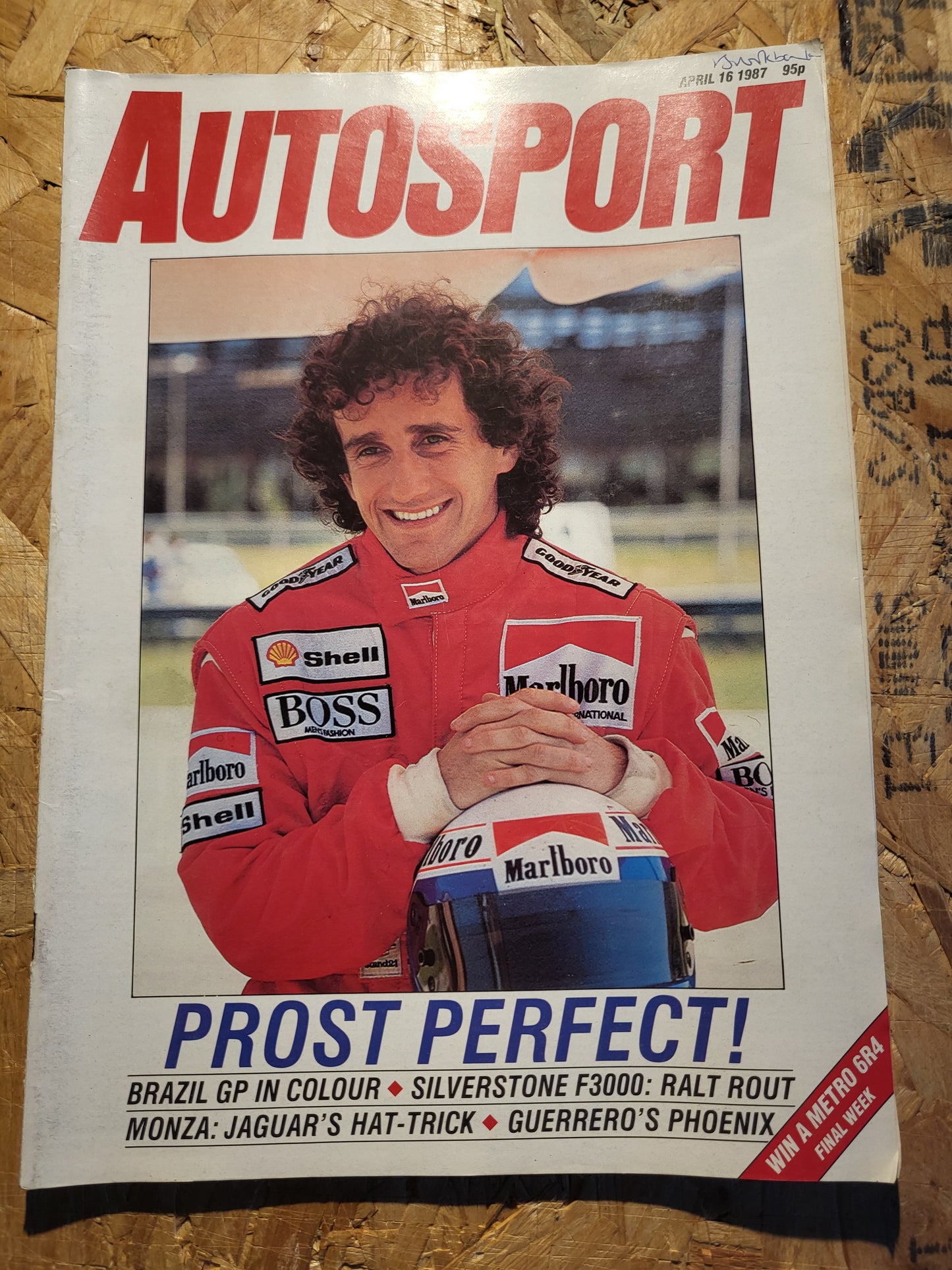 Autosport Magazine 16 April 1987 (1035) Silverstone Ford Grandada F3000