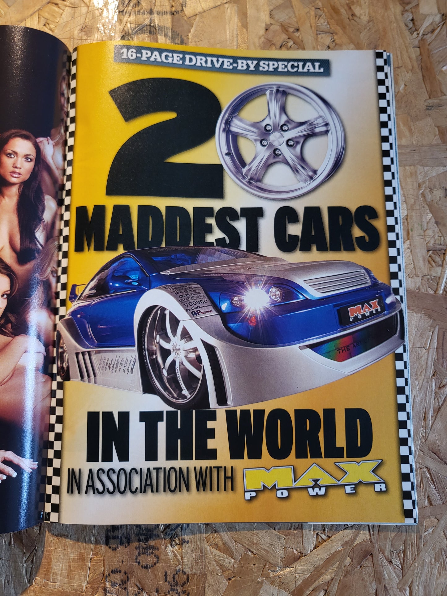 Zoo Magazine 18-24 May 2005 (1038) POSTER Lucy Pinder Michelle Marsh Max Power