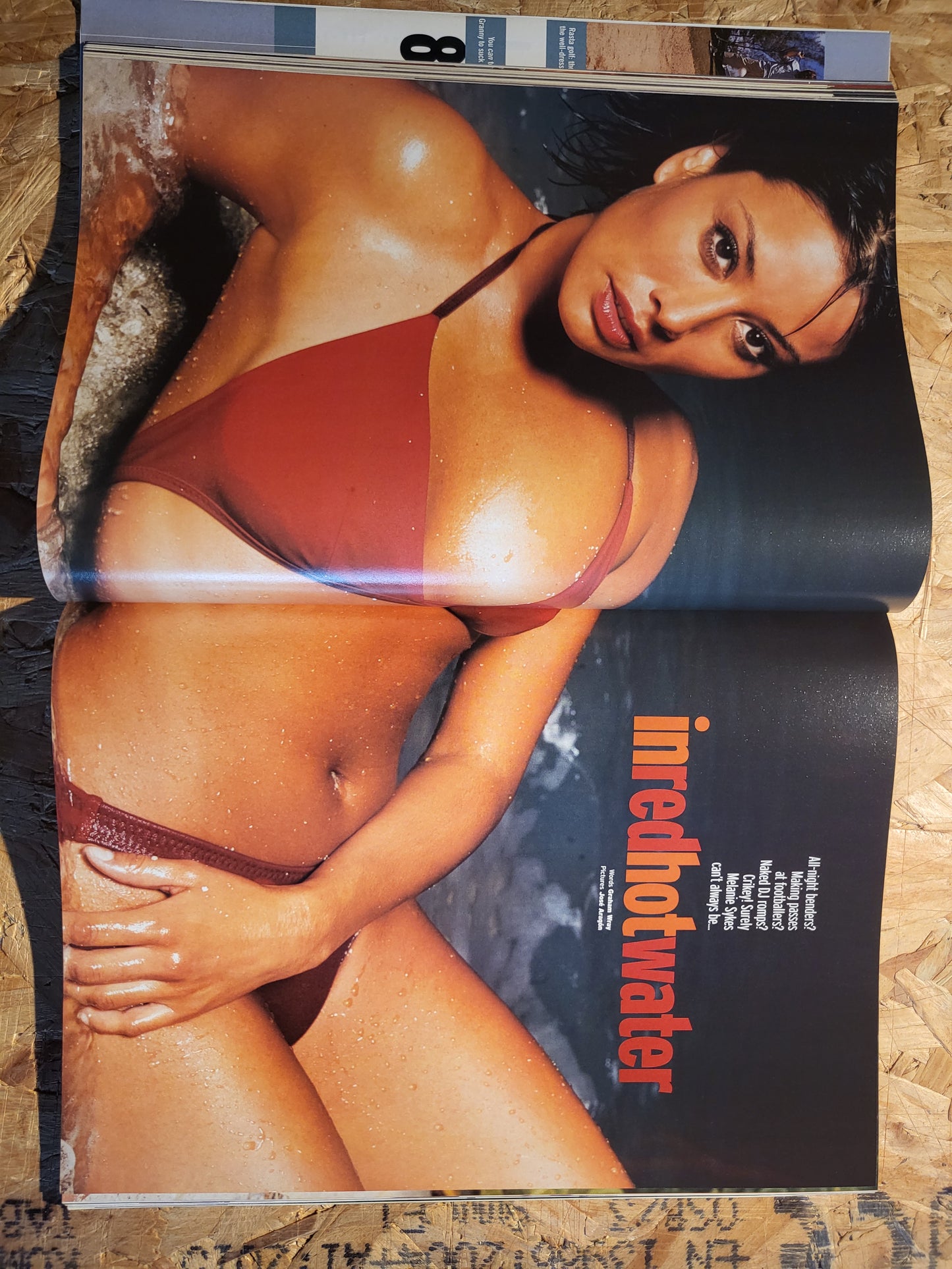 Maxim Magazine August 2000 (1040) Melanie Sykes Kelly Hu