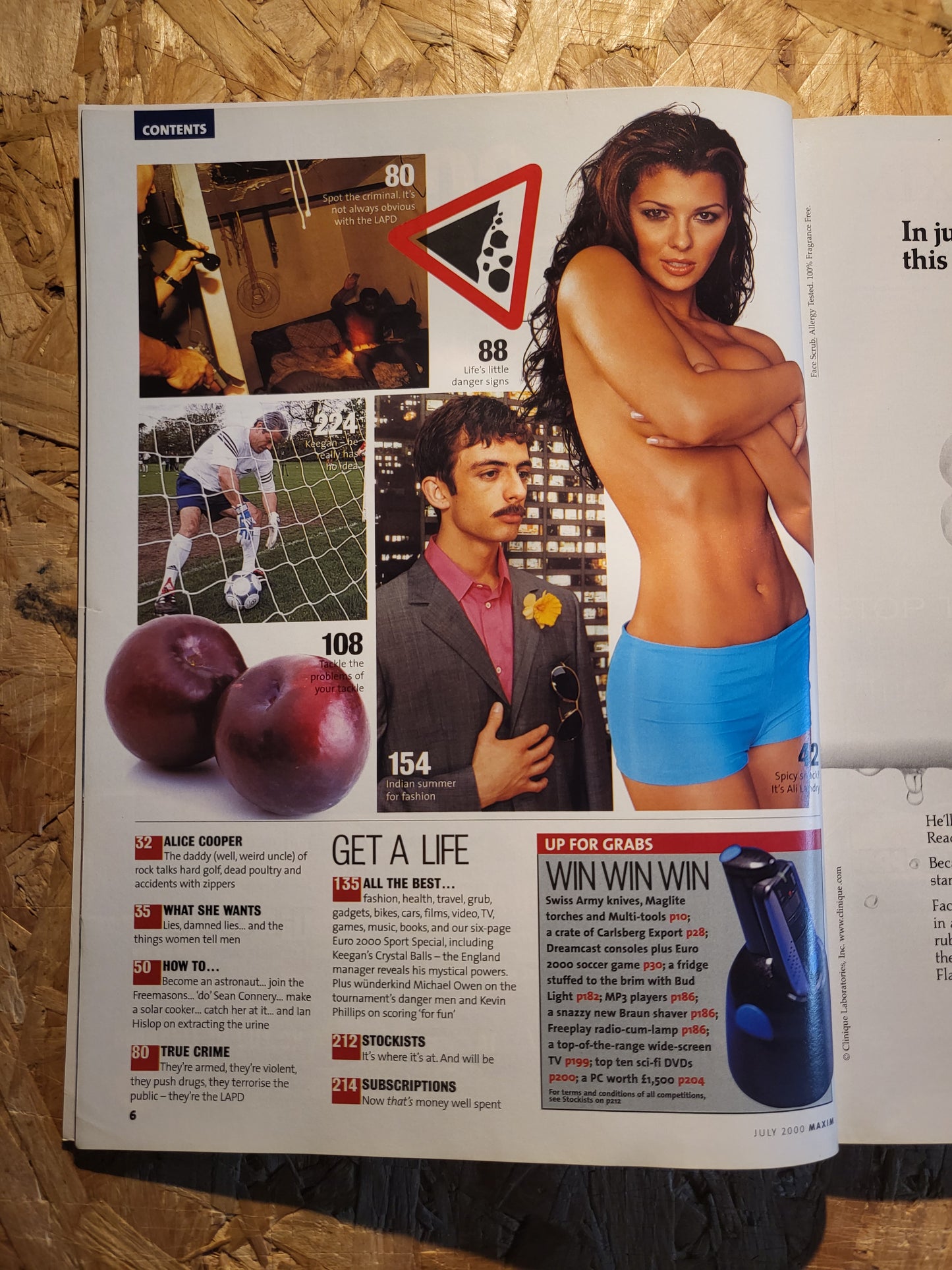 Maxim Magazine July 2000 (1040) Hollyoaks Geri Beverley Turner Joanne Taylor