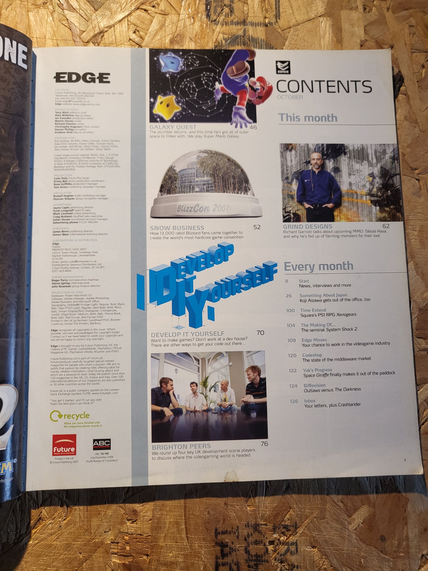 EDGE Magazine October 2007 (1042) Subscriber Super Mario Galaxy