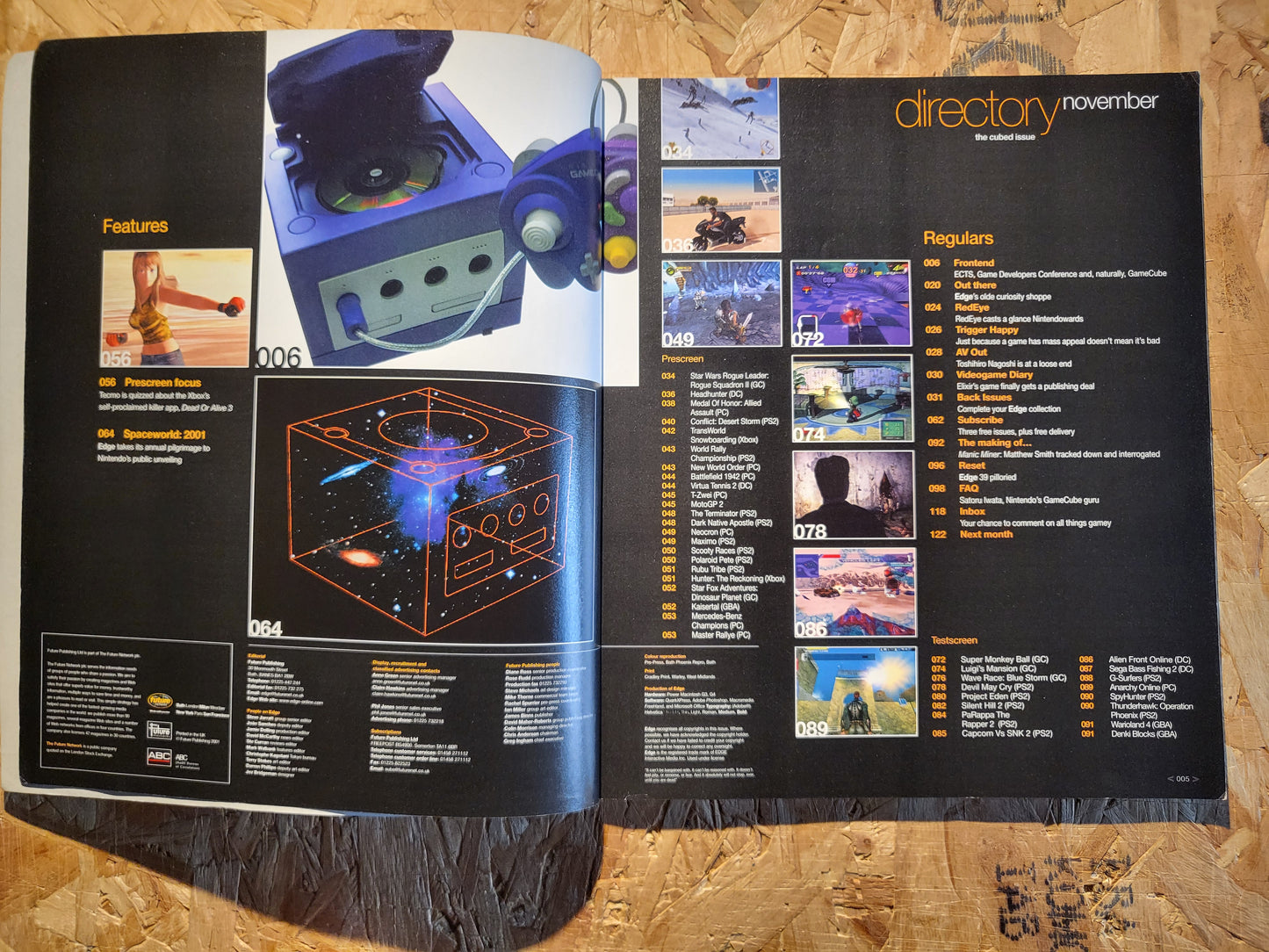 EDGE Magazine November 2001 (1042) Nintendo Gamecube