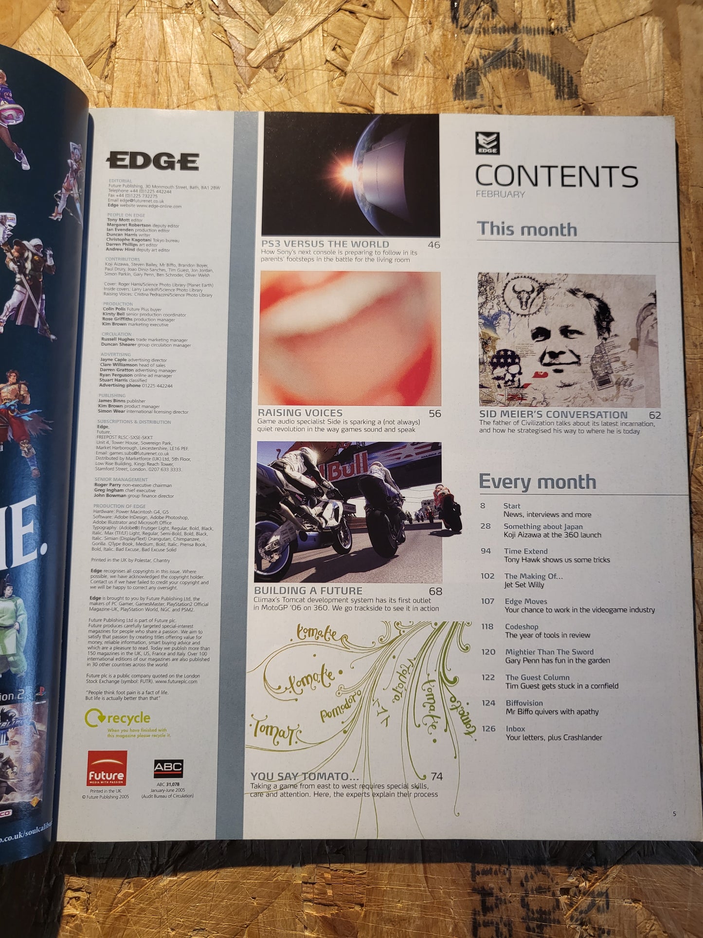 EDGE Magazine February 2006 (1042) PlayStation 3 versus the world - Dead or Alive 4