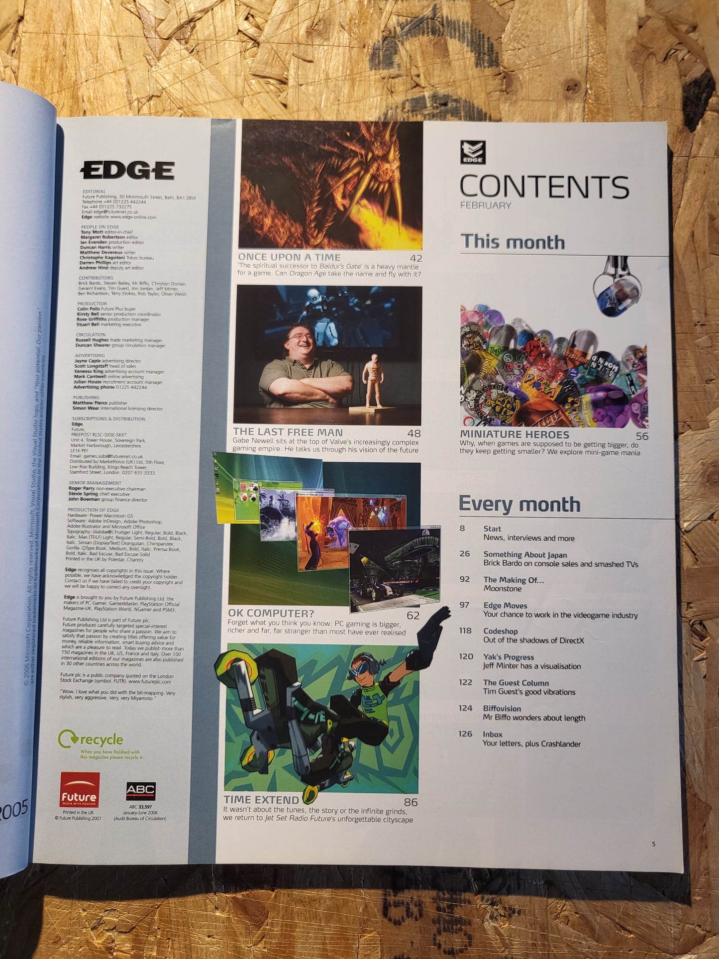 EDGE Magazine February 2007 (1042) Dragon Age Motorstorm Heatseaker Elebits
