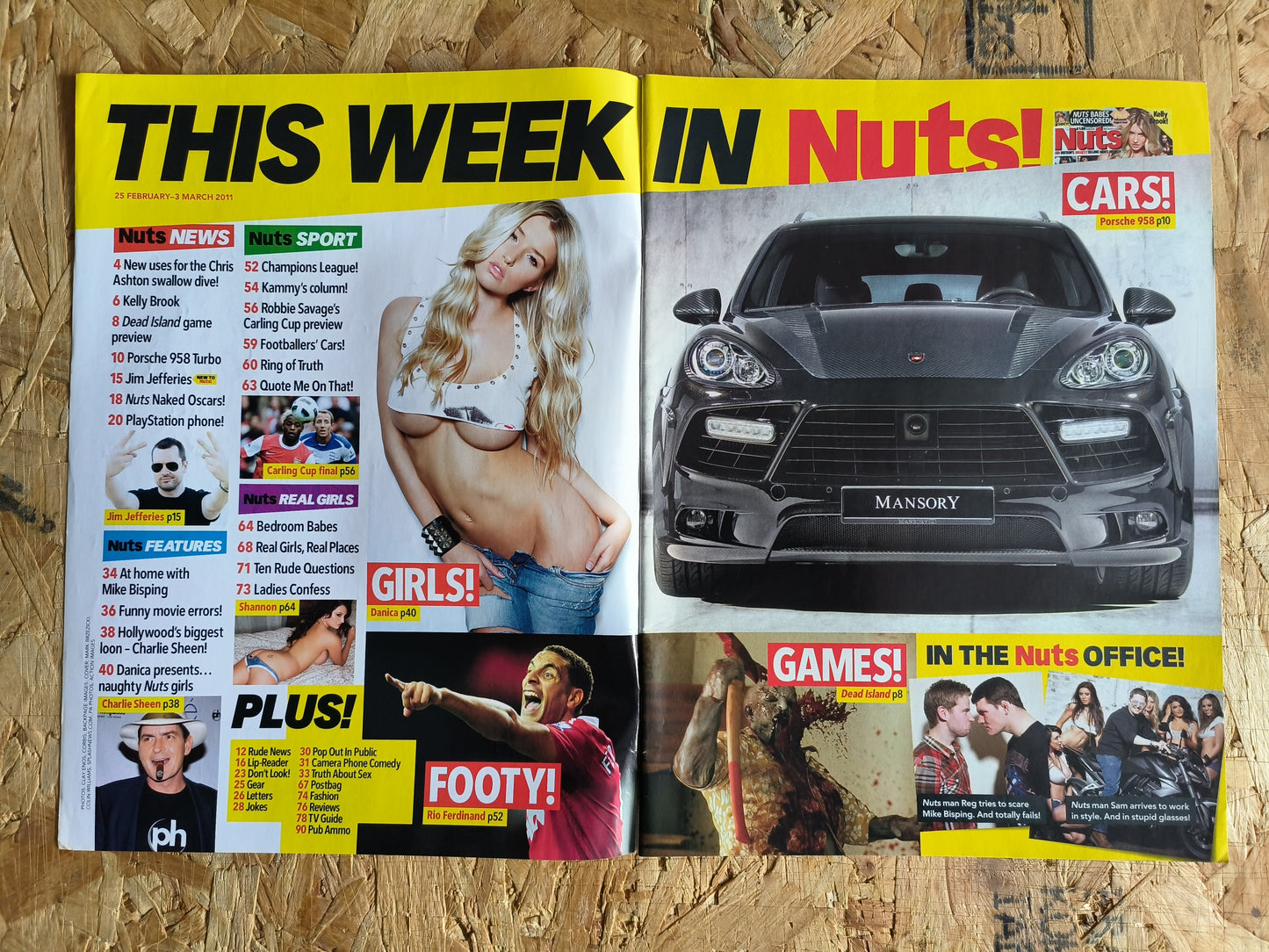 NUTS 25 February 3 March 2011 (1044) Dancia POSTER Kelly Brook Sophie Howard
