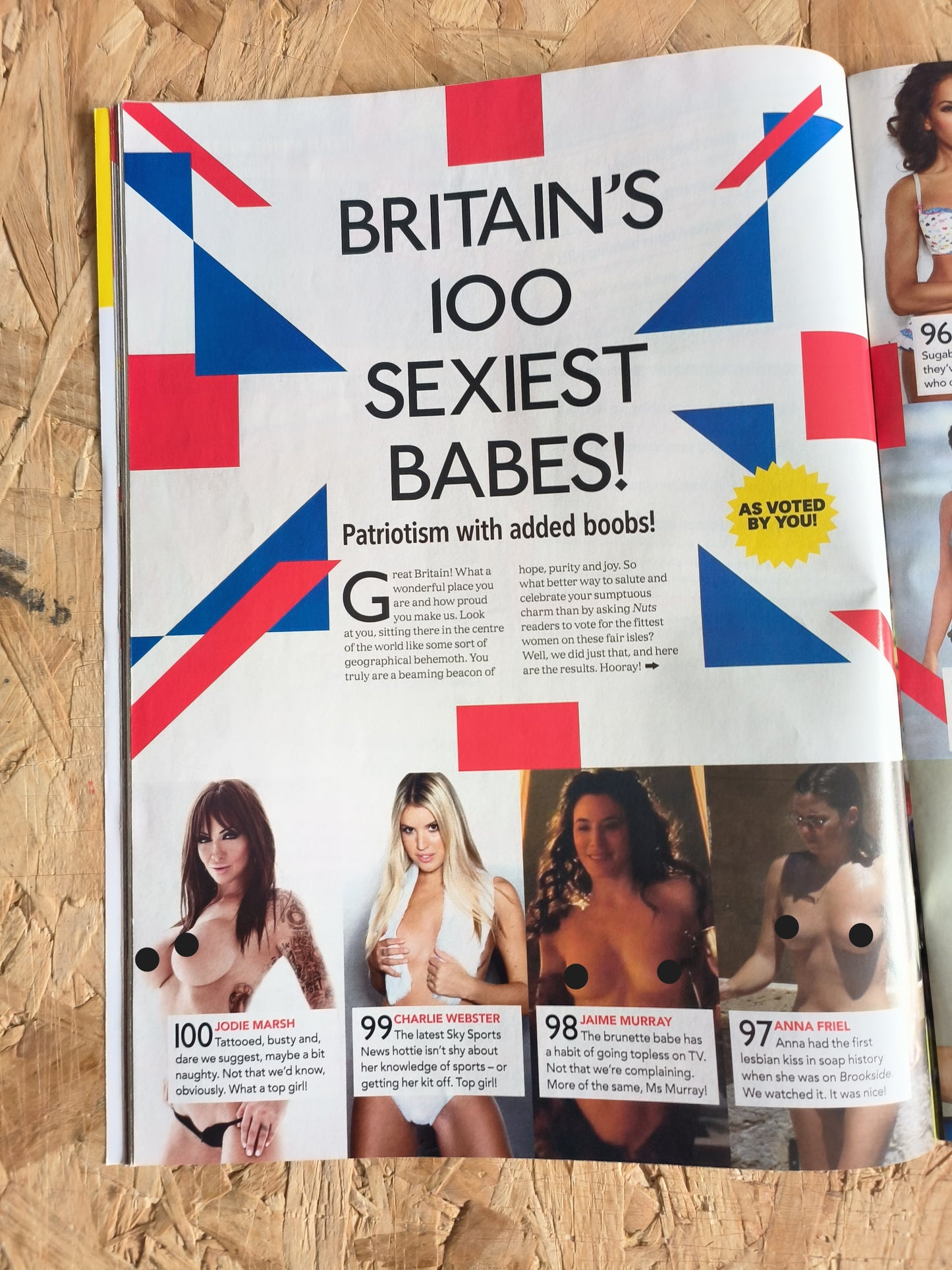 NUTS 4-10 March 2011 (1044) Keeley Hazell Rosie Jones Jessica-JaneAnna Friel Jod
