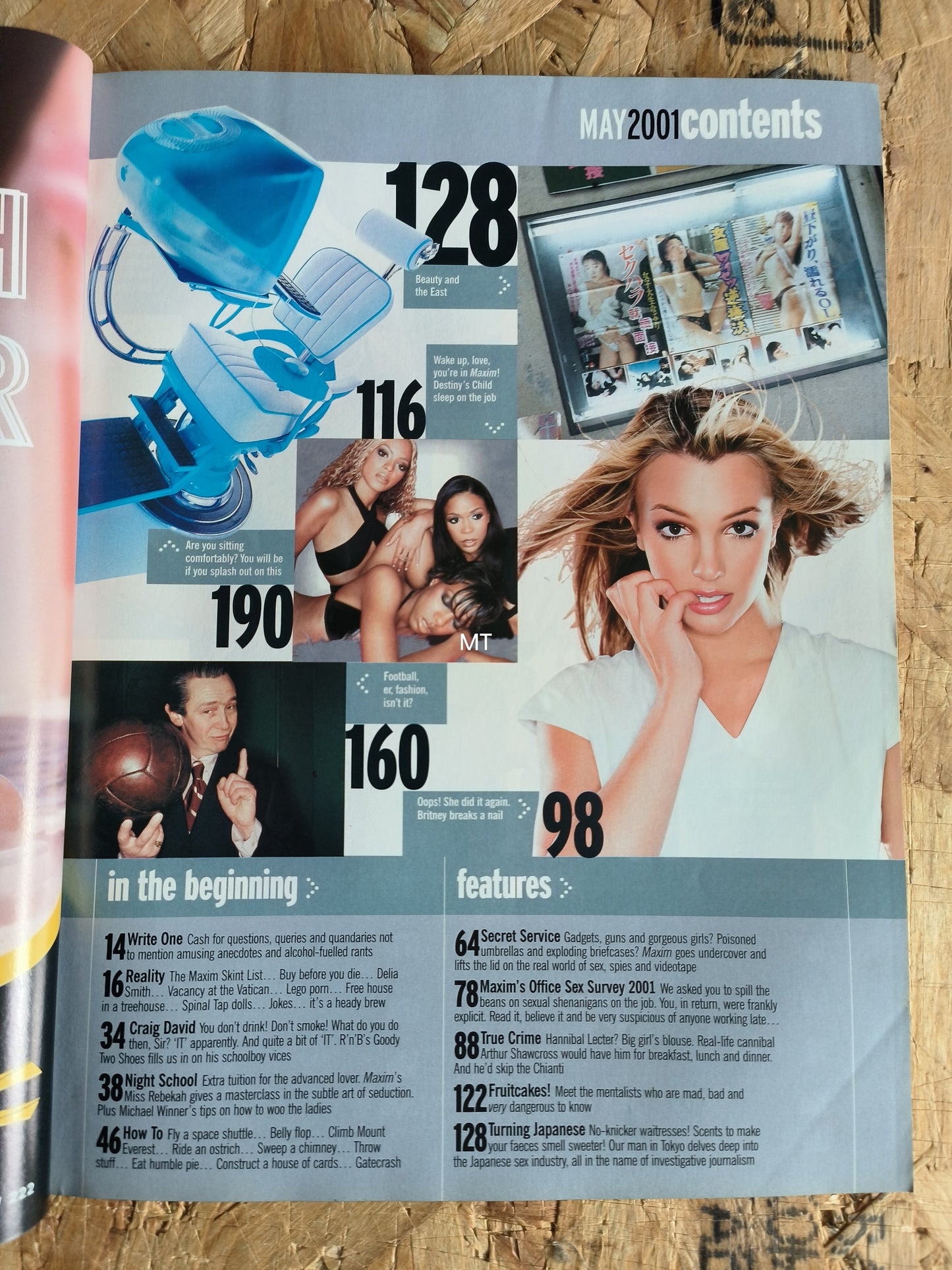 Maxim Magazine May 2001 (1045) Britney Spears Christina Aguilera
