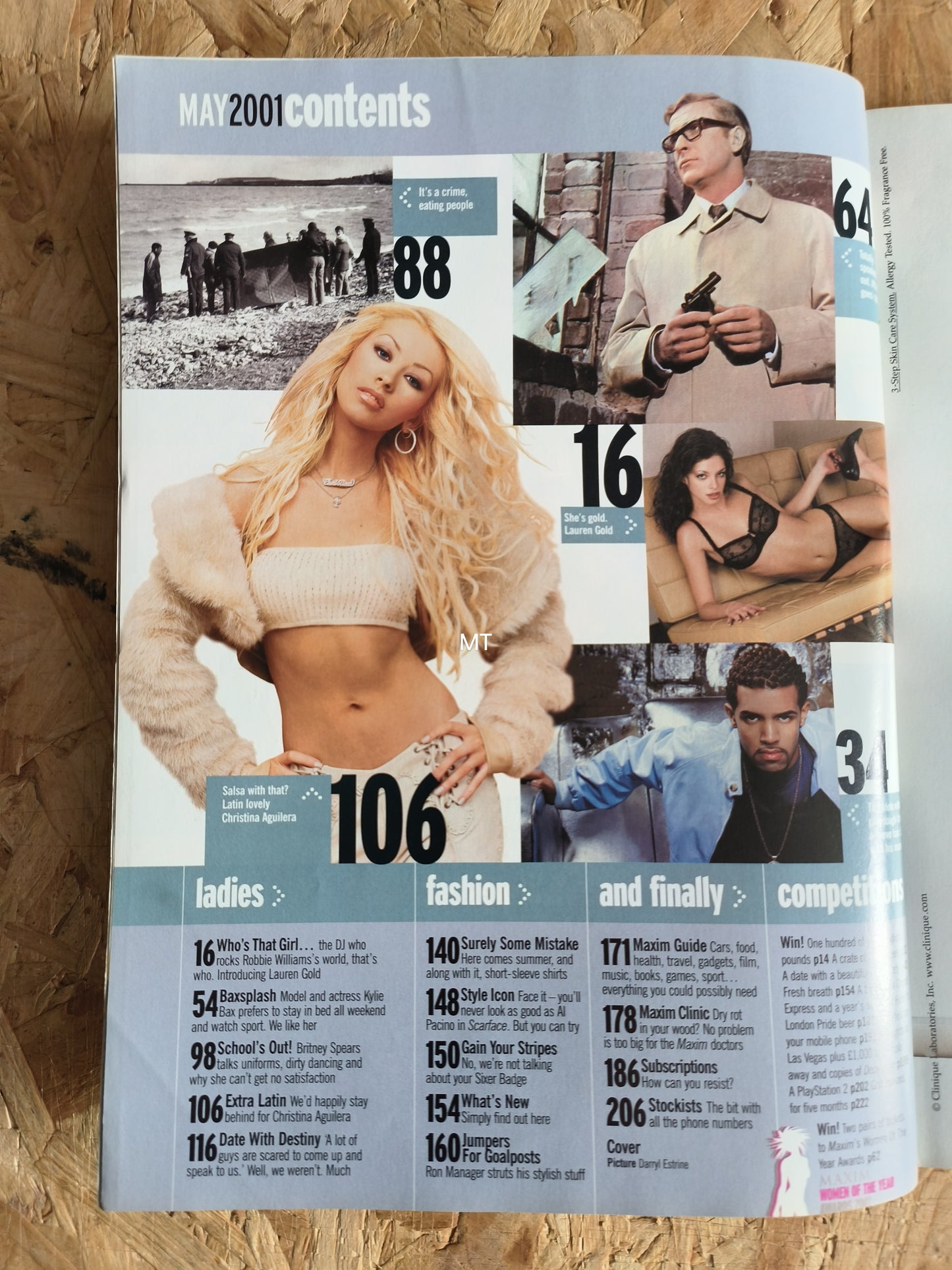 Maxim Magazine May 2001 (1045) Britney Spears Christina Aguilera