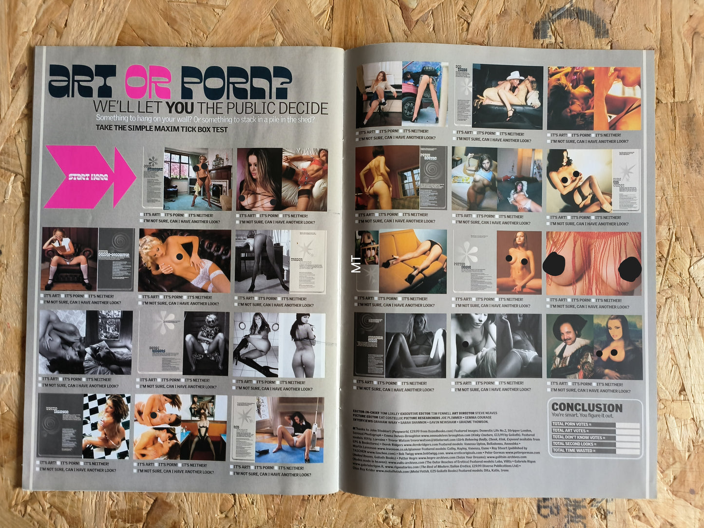 MAXIM Magazine Is it Art or P*rn (1048)