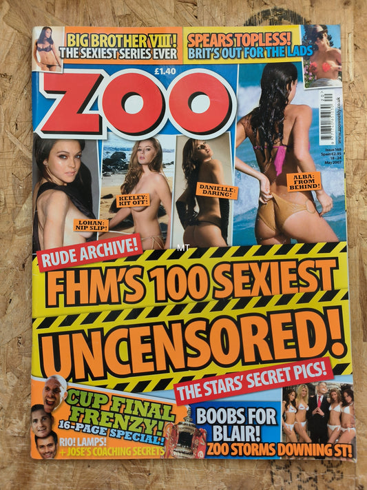 ZOO Magazine 18-24 May 2007 (1049) Keeley Hazell Isla Fisher Paris Hilton