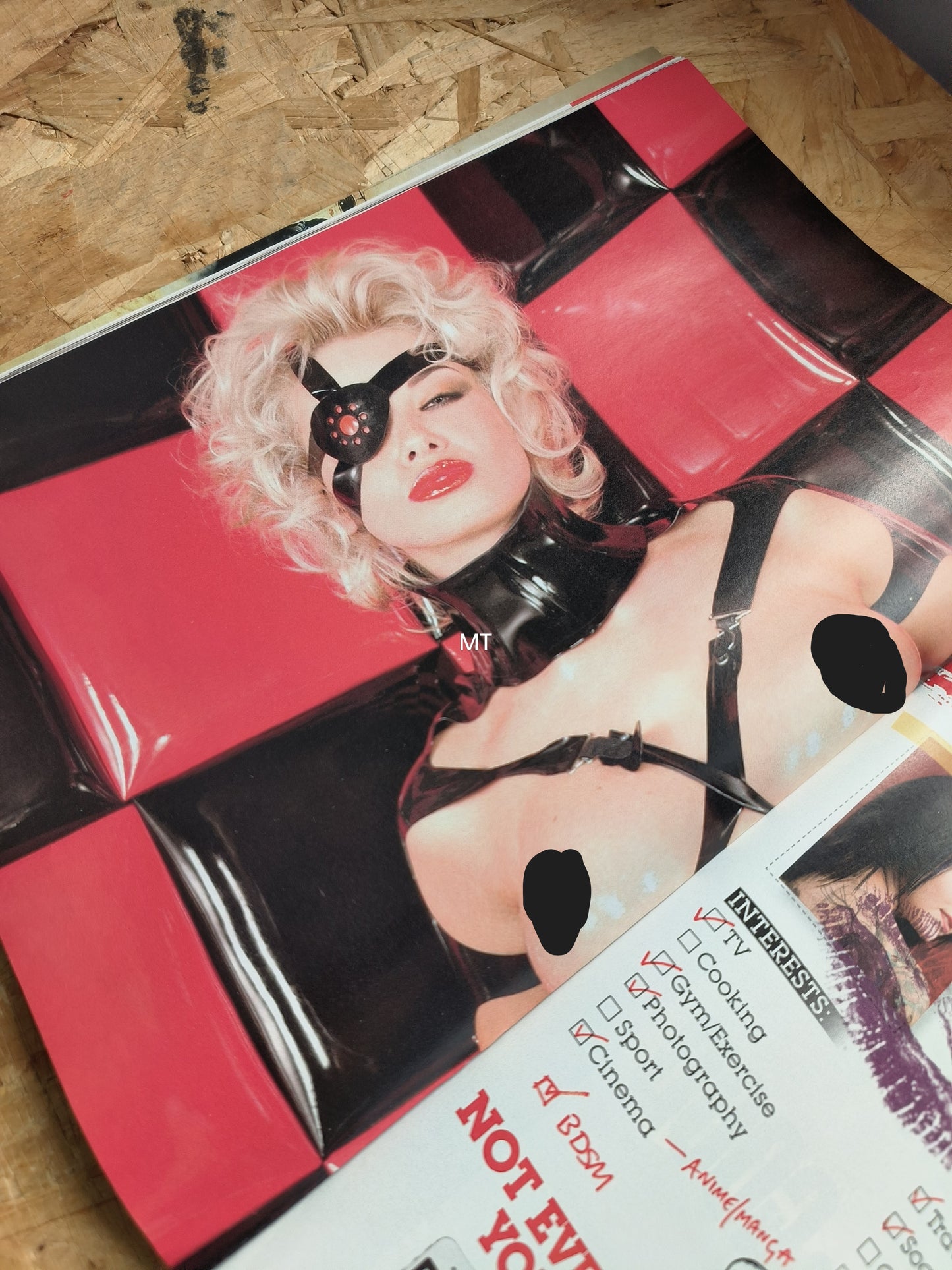BIZARRE Magazine April 2014 (1050) Nina Terror POSTER