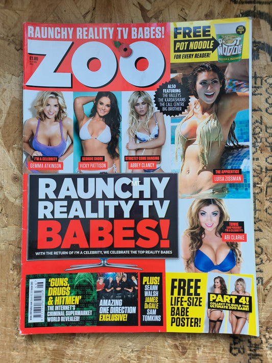 ZOO Magazine 15-21 November 2013 (1052) Sam Faiers Abbey Clancy Abi Clarke