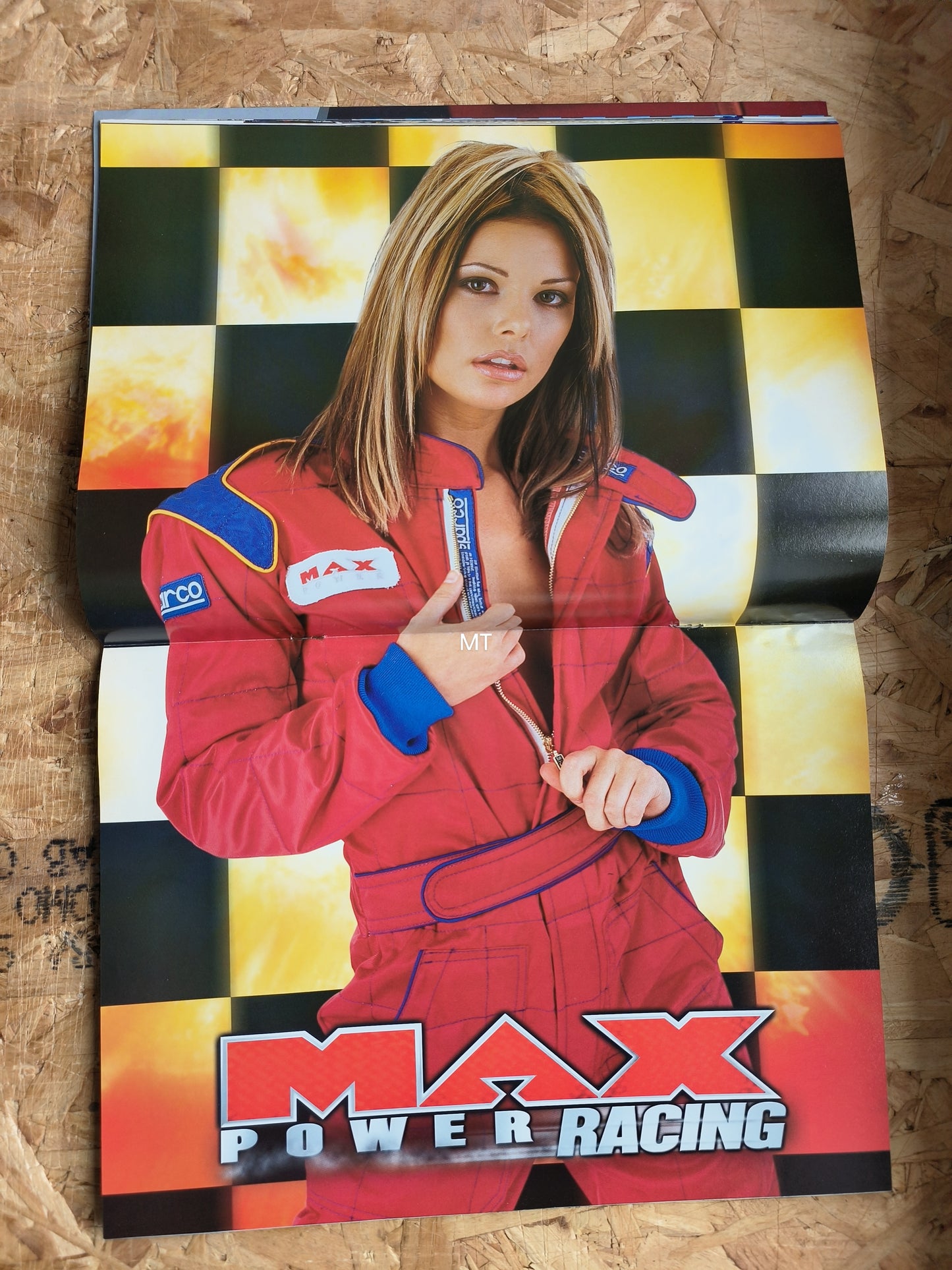 MAX POWER RACING Magazine Spring 2002 (1055) POSTER Jakki Degg Alfa BTCC