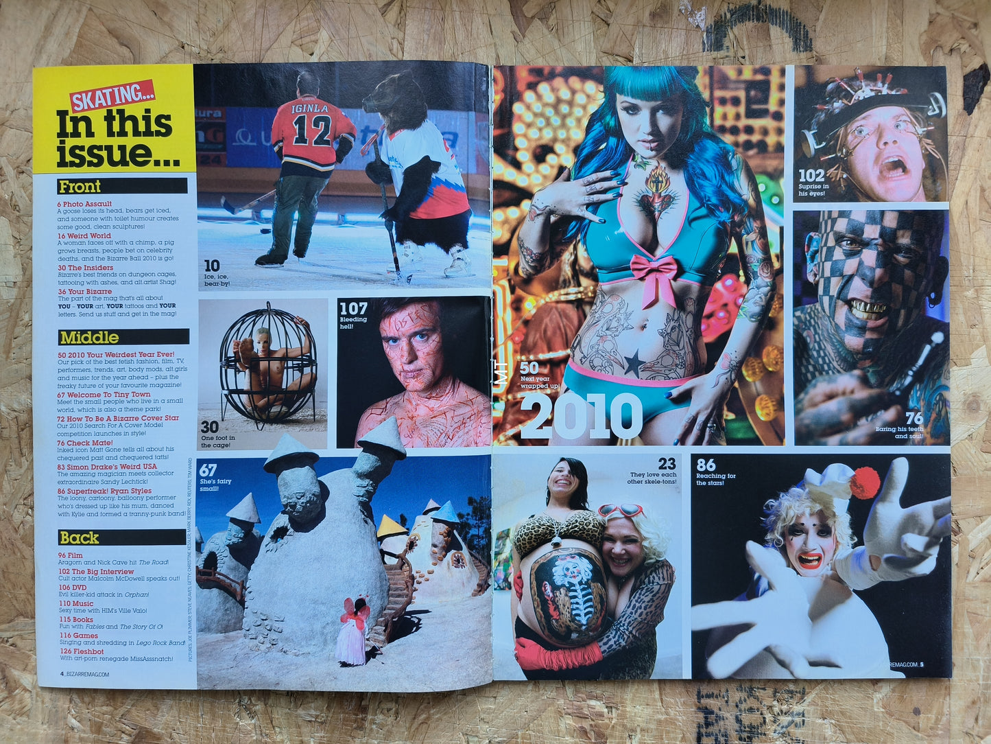 BIZARRE Magazine January 2010 (1056) Year Of The Freak