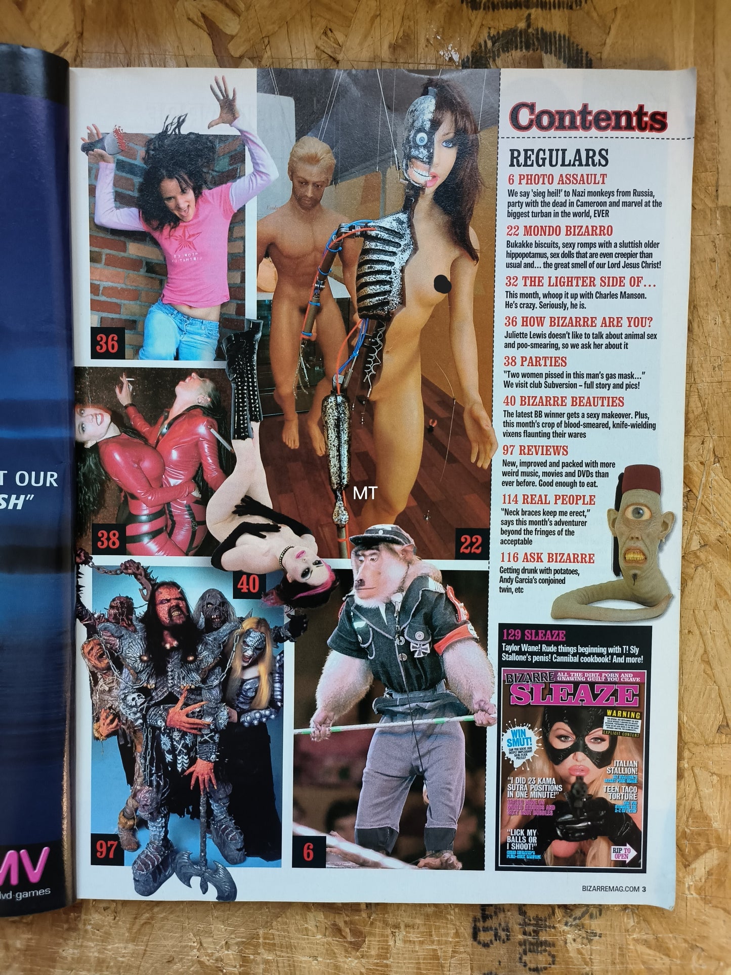 BIZARRE Magazine Summer 2005 (1057) Anna Edwards Jerri Byrne Zdenka Venessa Upton