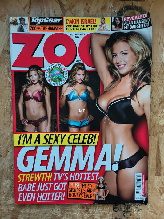 ZOO Magazine 16-22 November 2007 (1058) Gemma Atkinson